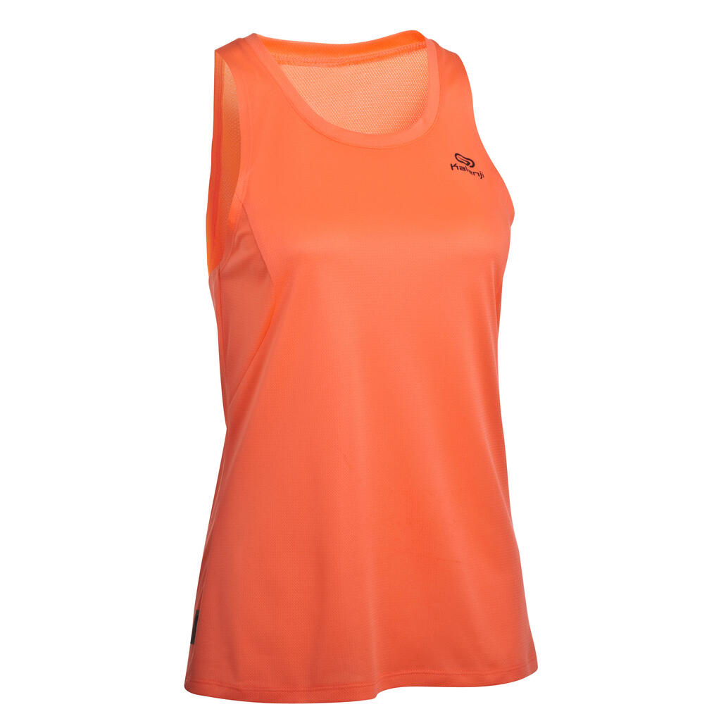 Ekiden breathable tank top orange