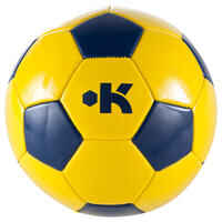 First Kick Football Size 4 Ages 8 to 12 - Yellow/Blue