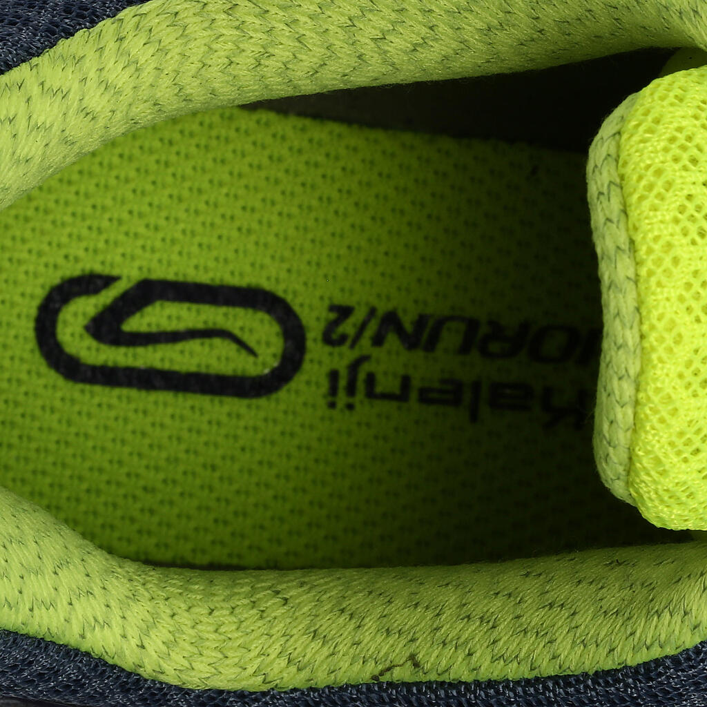 Laufschuhe Eliorun Herren, grau/neon
