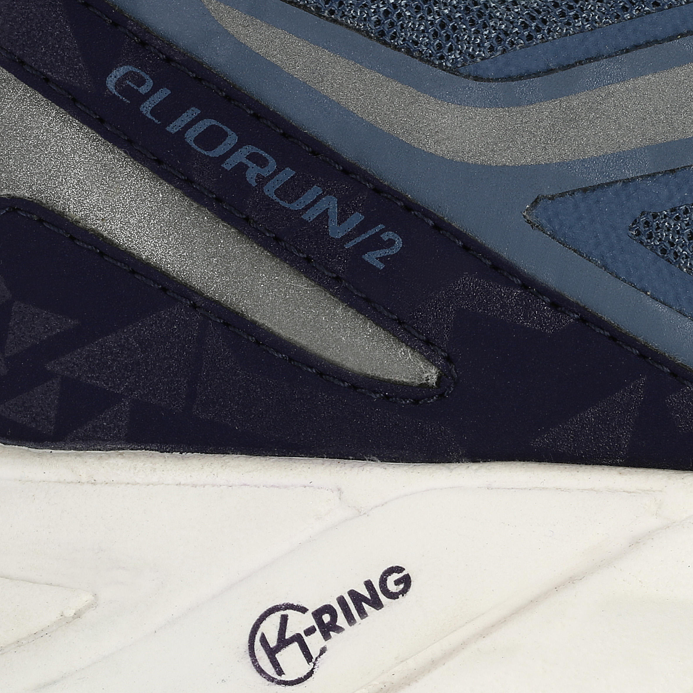 ELIORUN MEN'S WELLNESS RUNNING SHOES - BRIGHT GREY 7/10
