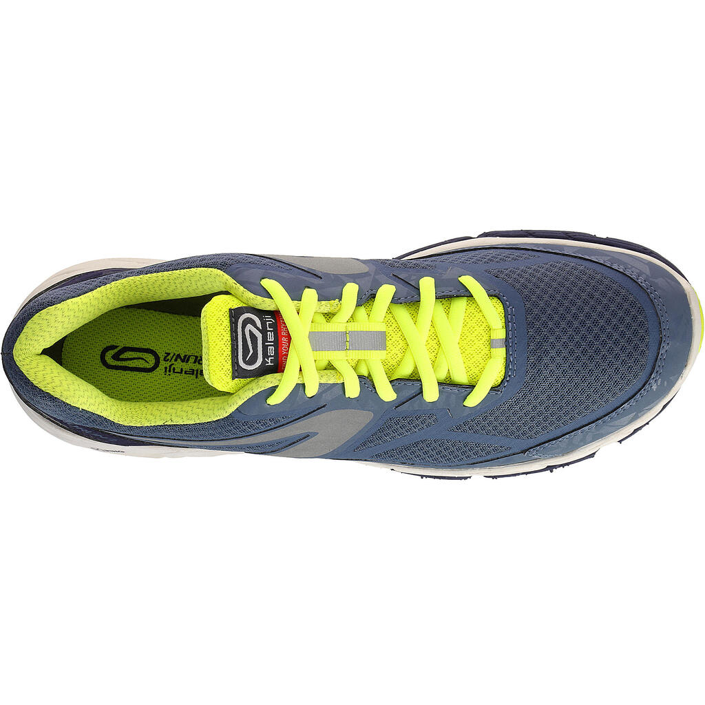 Laufschuhe Eliorun Herren, grau/neon