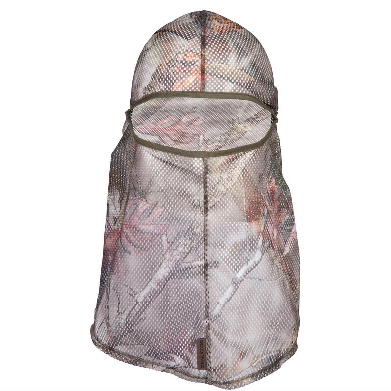 CAGOULE FILET MESH CHASSE 100 CAMOUFLAGE FORET