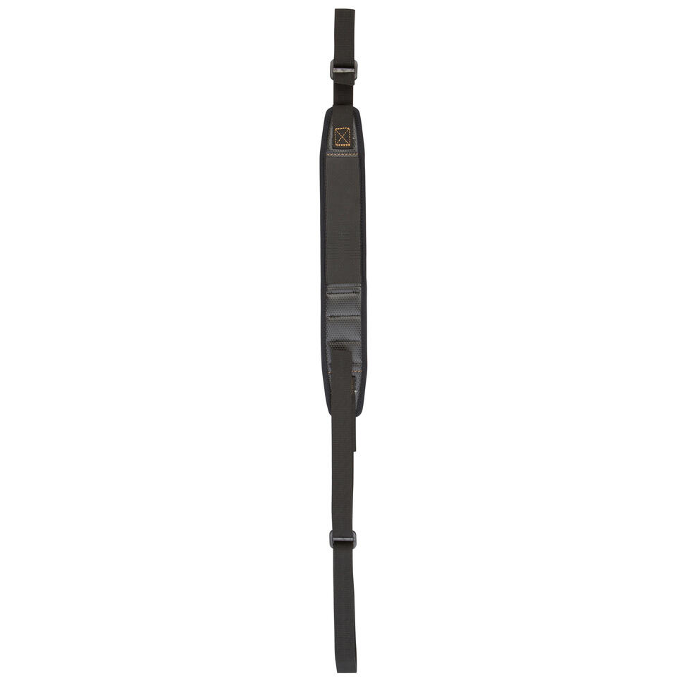 Bretelle chasse fusil 300 néoprène camo brown SOLOGNAC