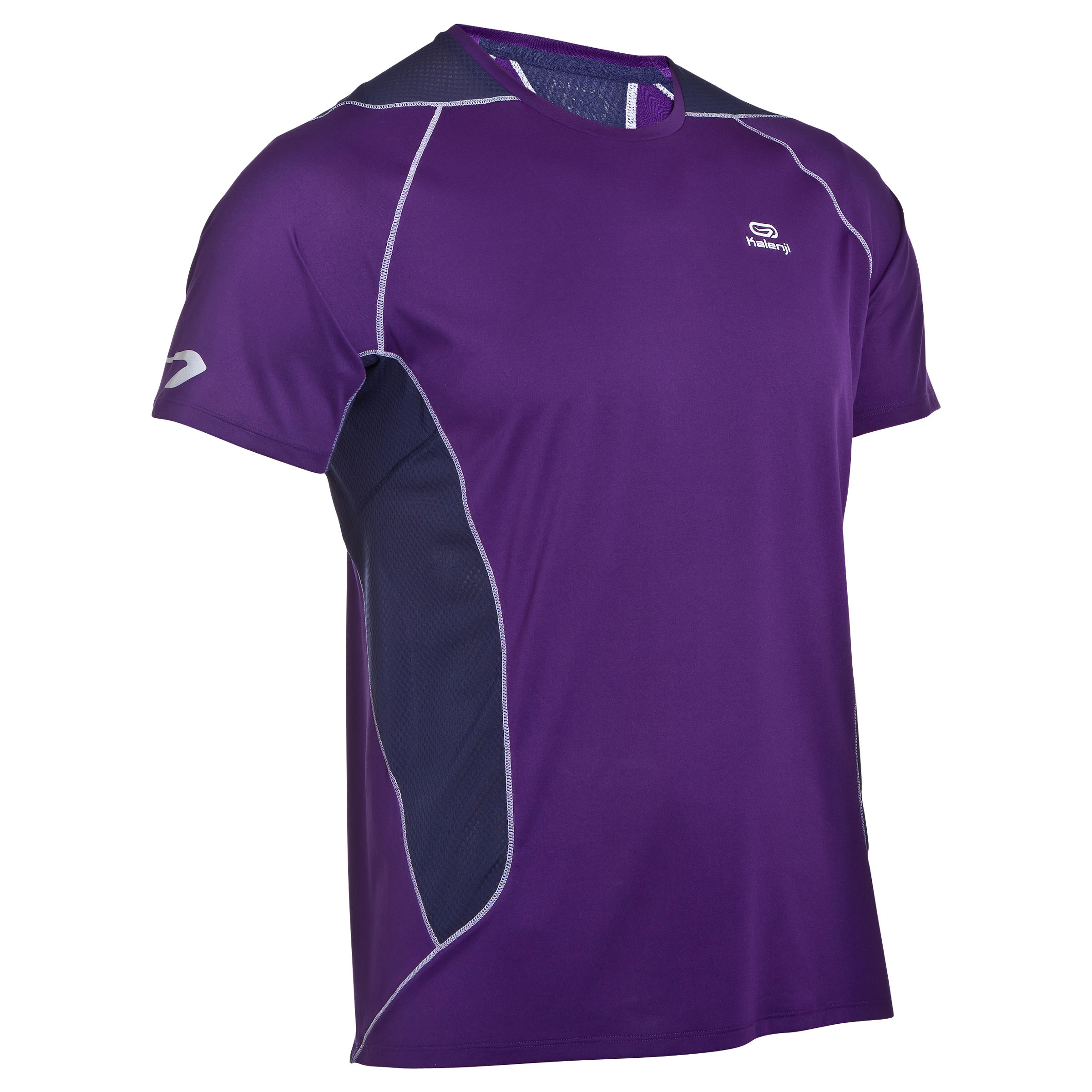 KALENJI Eliofeel Men's Running T-shirt - purple