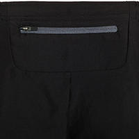 Short Split Running homme Kiprun noir gris