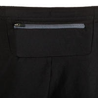 Short Split Running homme Kiprun noir gris