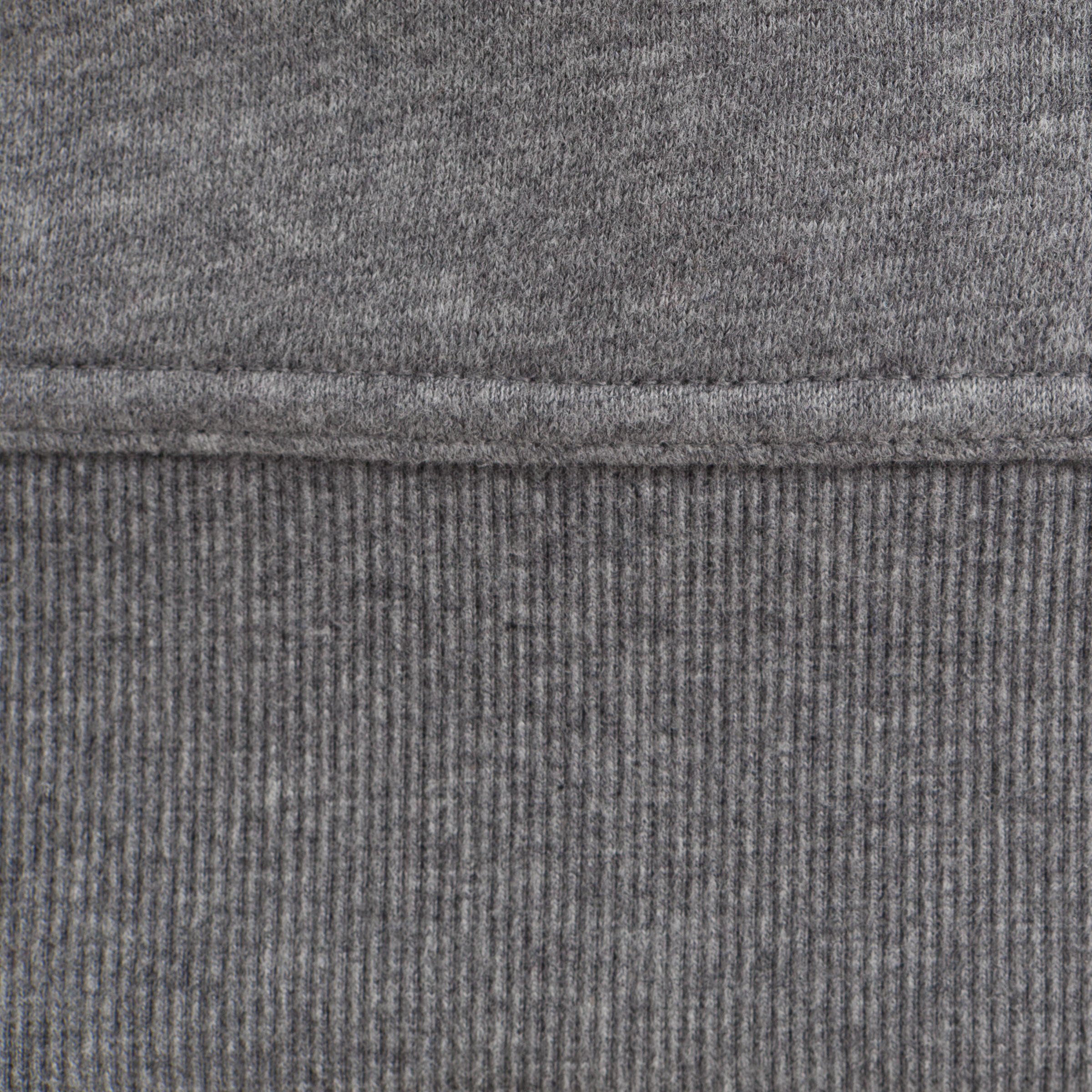 BODYBUILDING HOODED SWEATSHIRT - PRINT - GREY 12/13