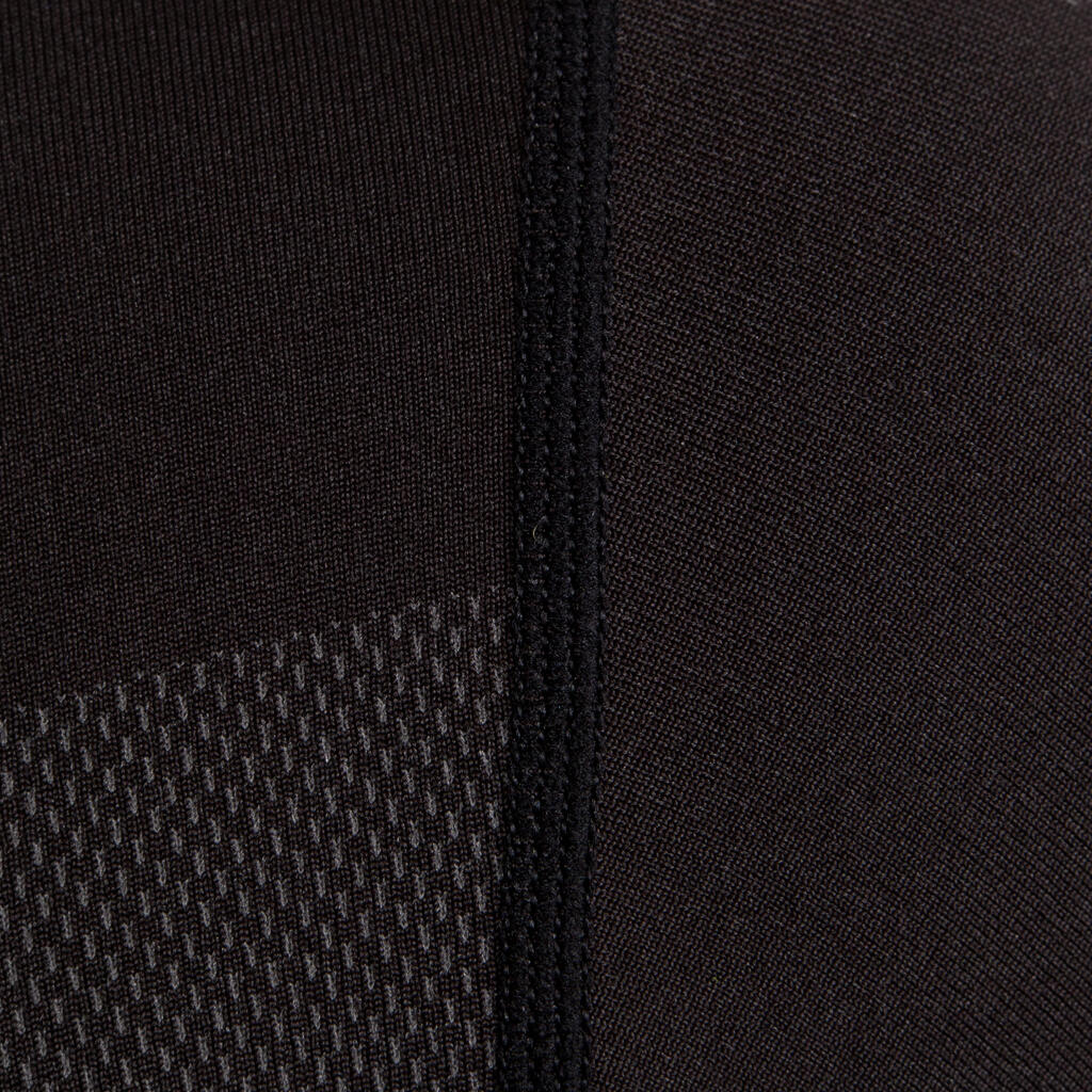 T-Shirt Compression Herren schwarz