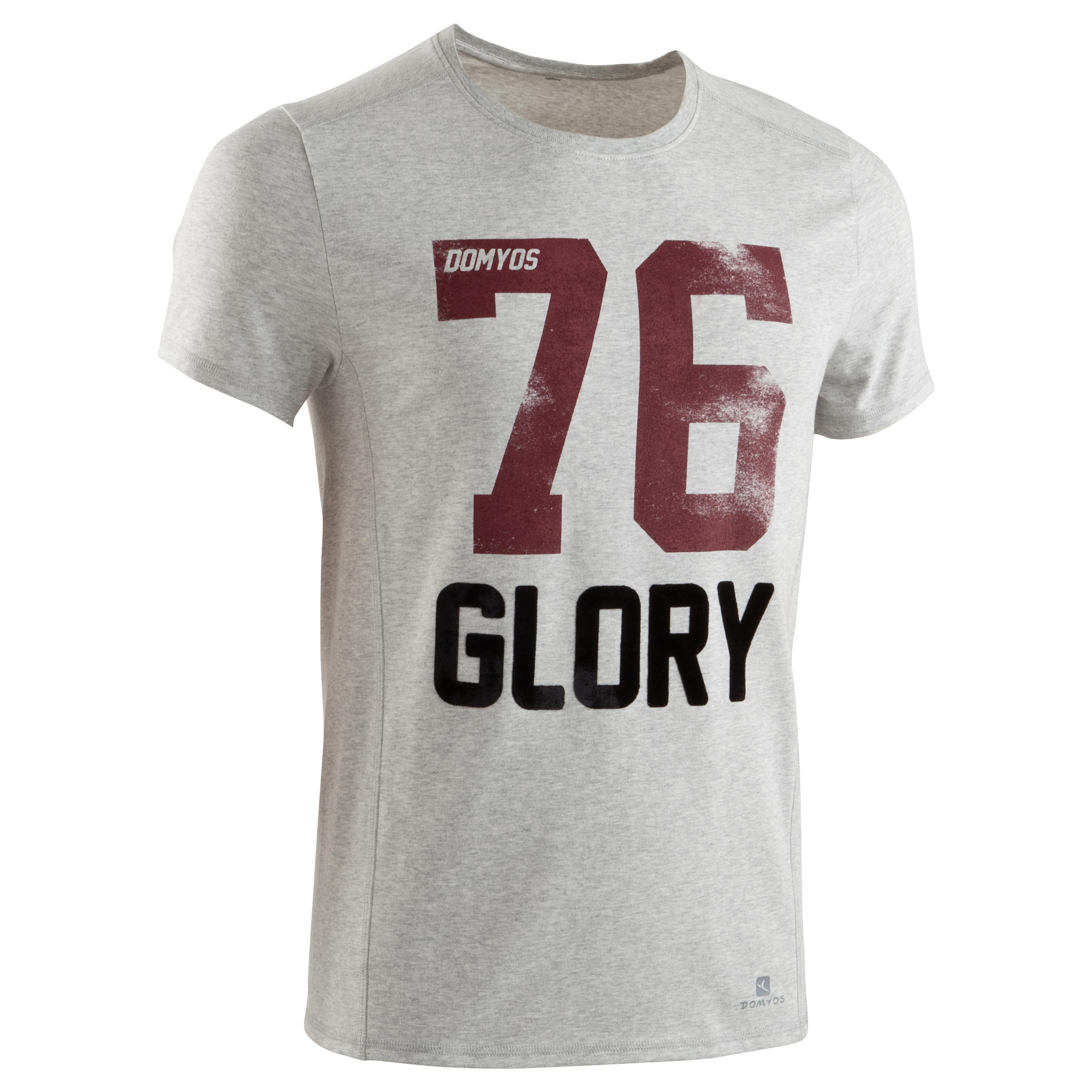 DRY SKIN BODYBUILDING REGULAR FIT T-SHIRT - PRINT - LIGHT GREY 1/11