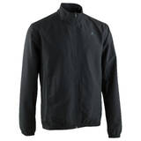 Men's Basic Fitness Tracksuit Jacket - Black