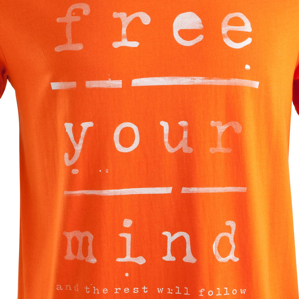 T-Shirt Sportee Herren, orange, bedruckt