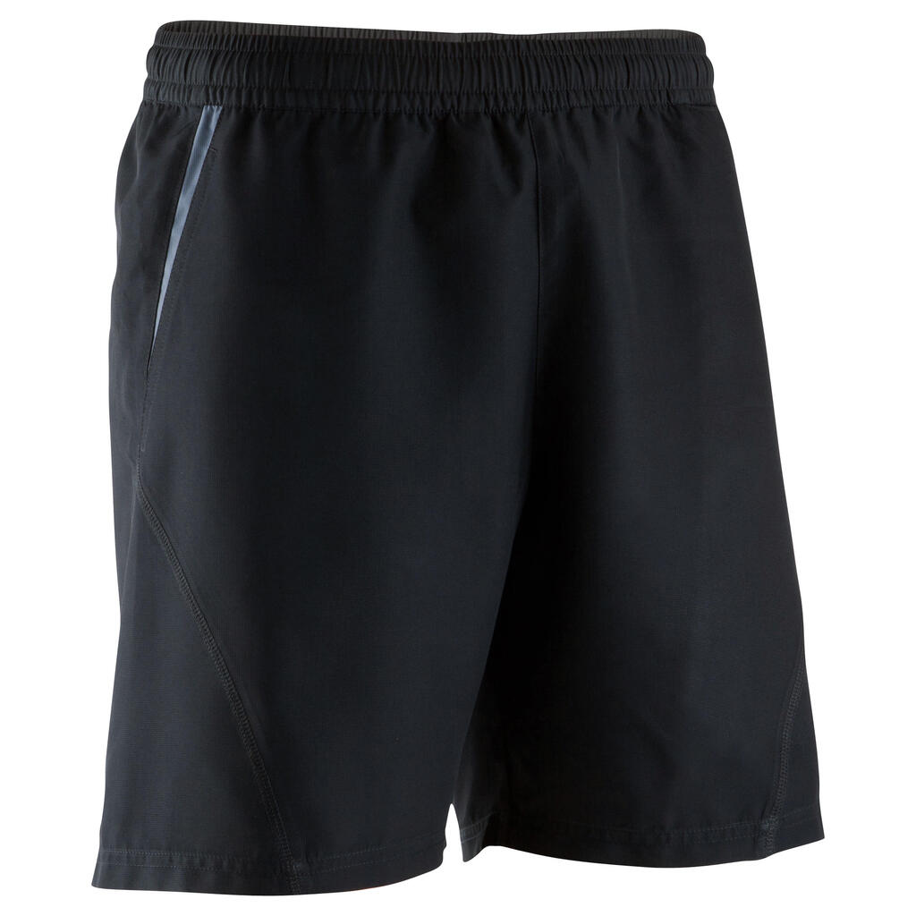 Light breathe fitness shorts - black