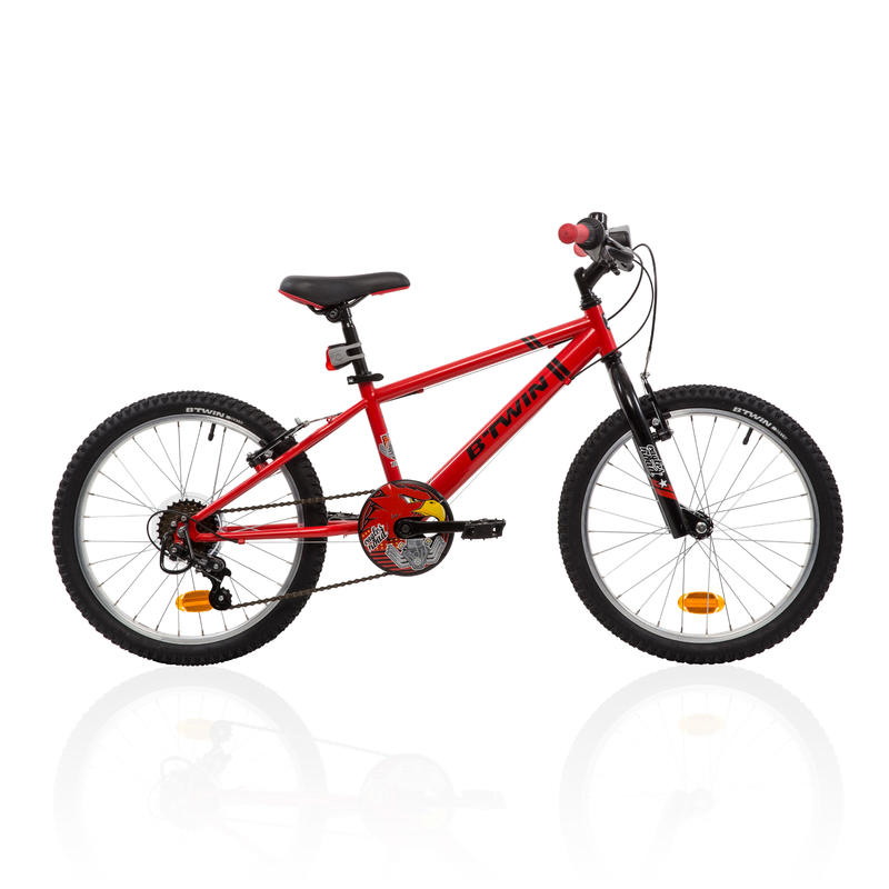 „Racingboy 320“ vaikiškas 20 col. kalnų dviratis 6–8 metų vaikams, raudona