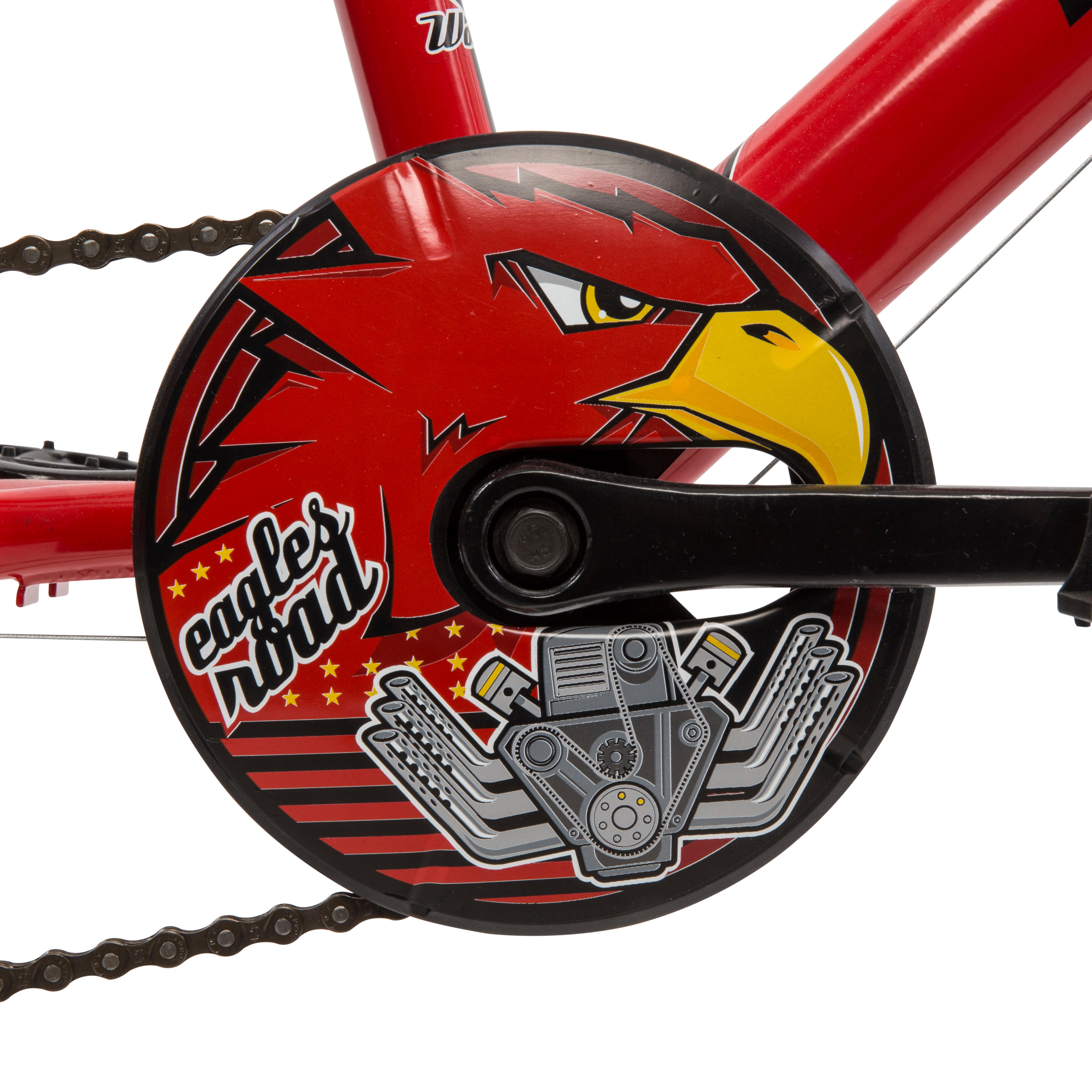 Racingboy 320 Kids' 20-Inch Mountain Bike 6-8 Years - Red - Decathlon