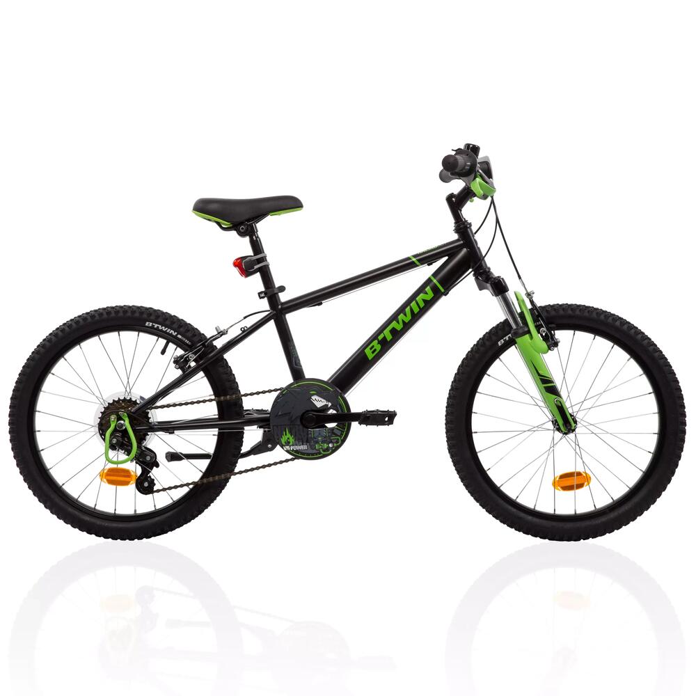 VTT_20_pouces_btwin_noir_vert
