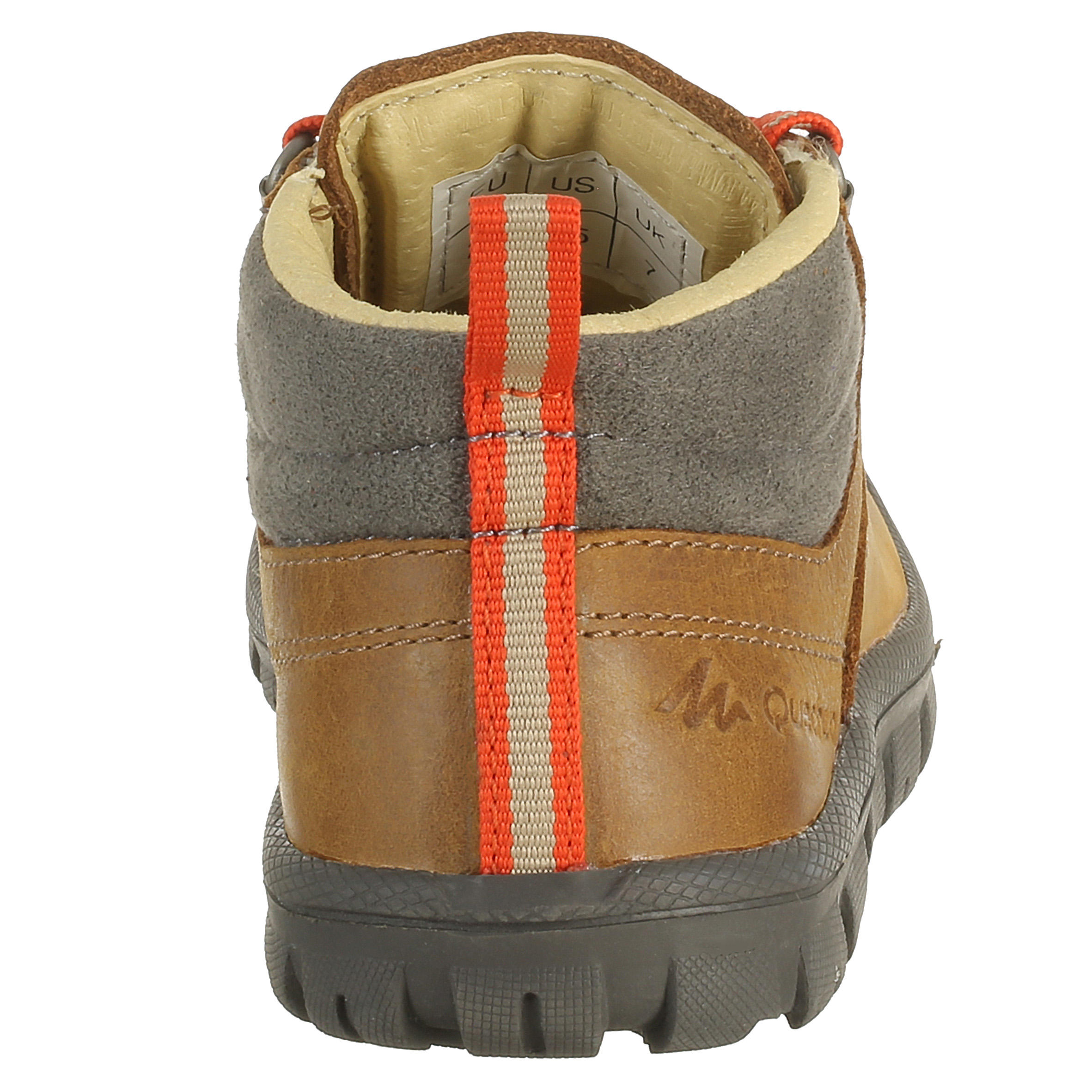 Arpenaz 500 Baby hiking shoes Brown  2/7