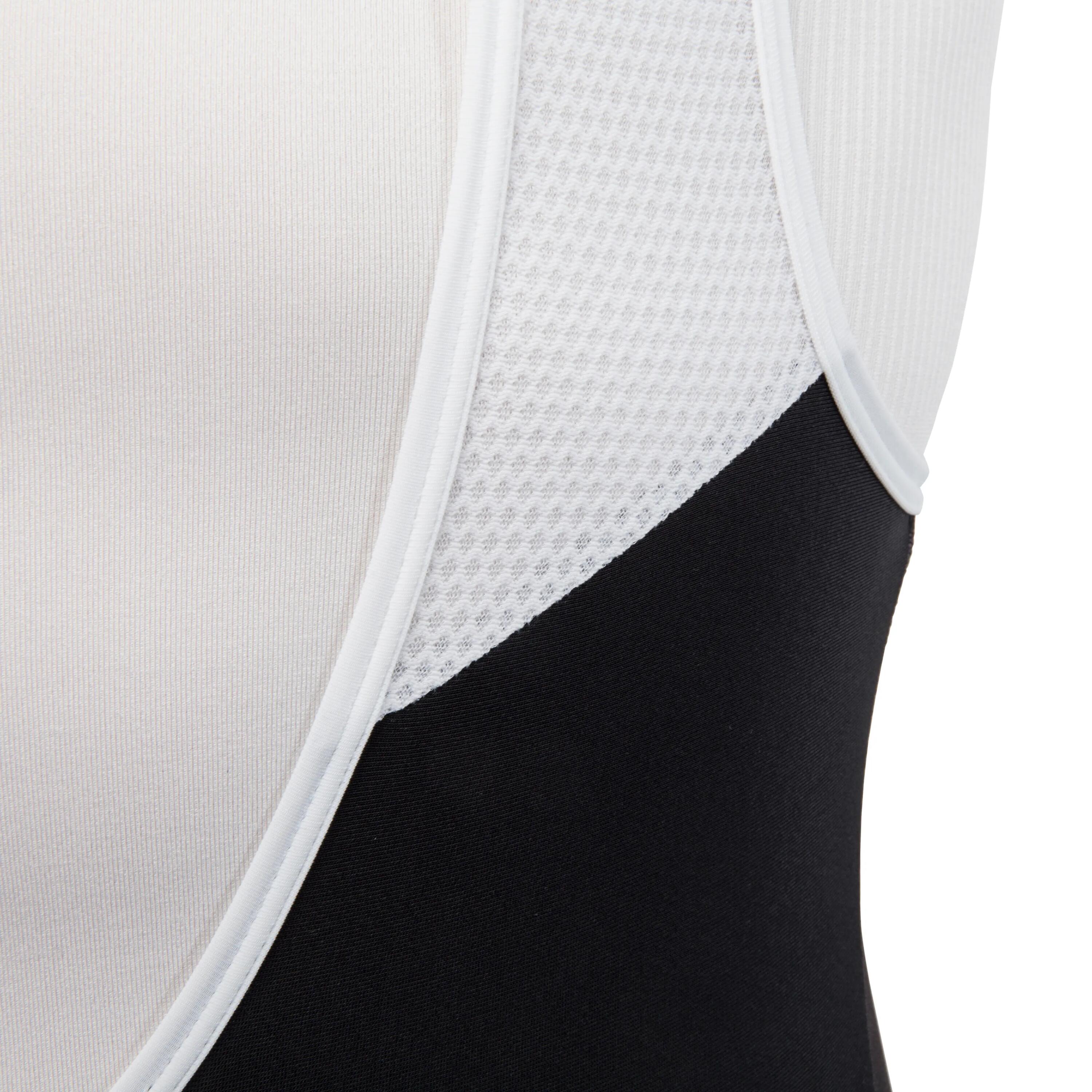500 Cycling Bib Shorts - Black/Grey 7/12