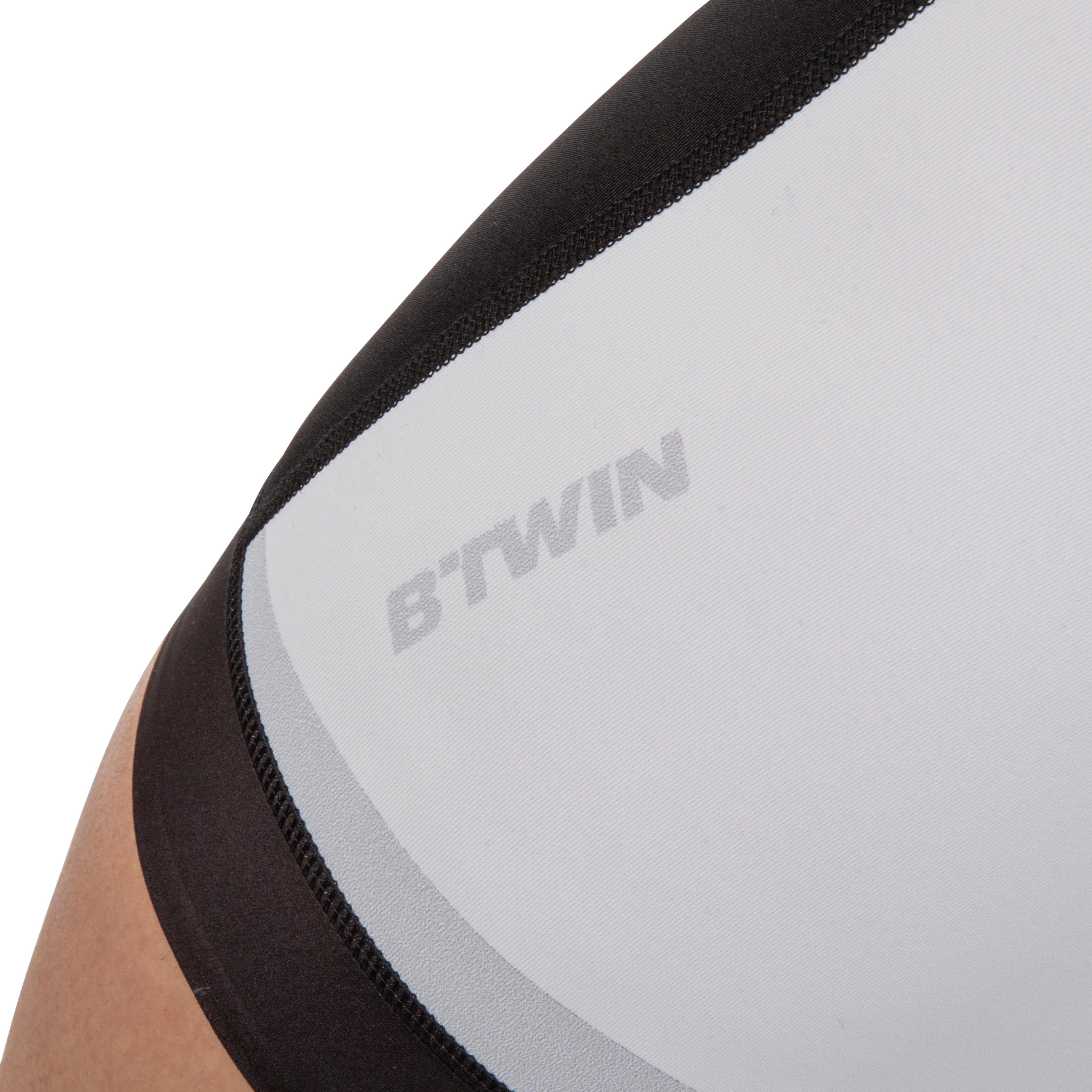 520 CYCLING SHORTS BLACK GREY BTWIN Decathlon