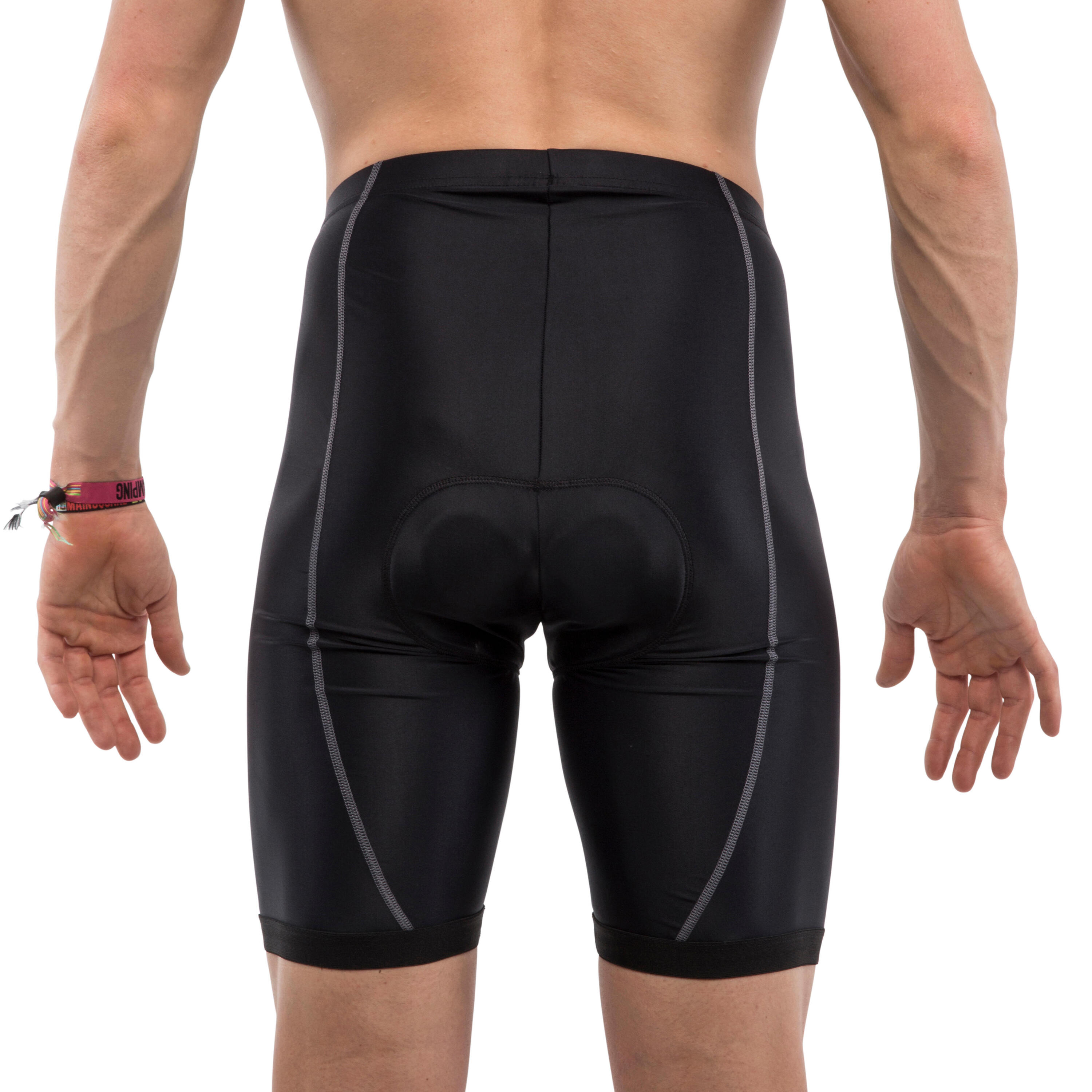 500 Bibless Cycling Shorts - Black 4/10