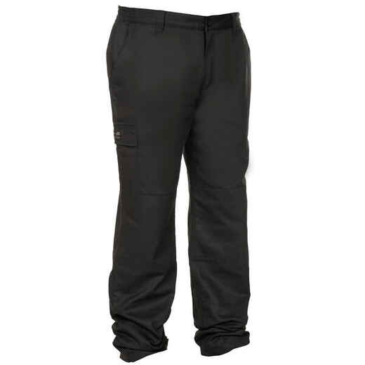 
      WARM HUNTING TROUSERS 100 - BLACK
  