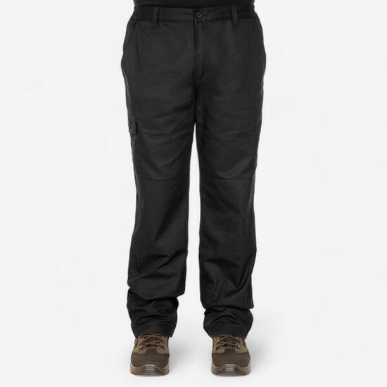 PANTALON CHASSE CHAUD NOIR 100