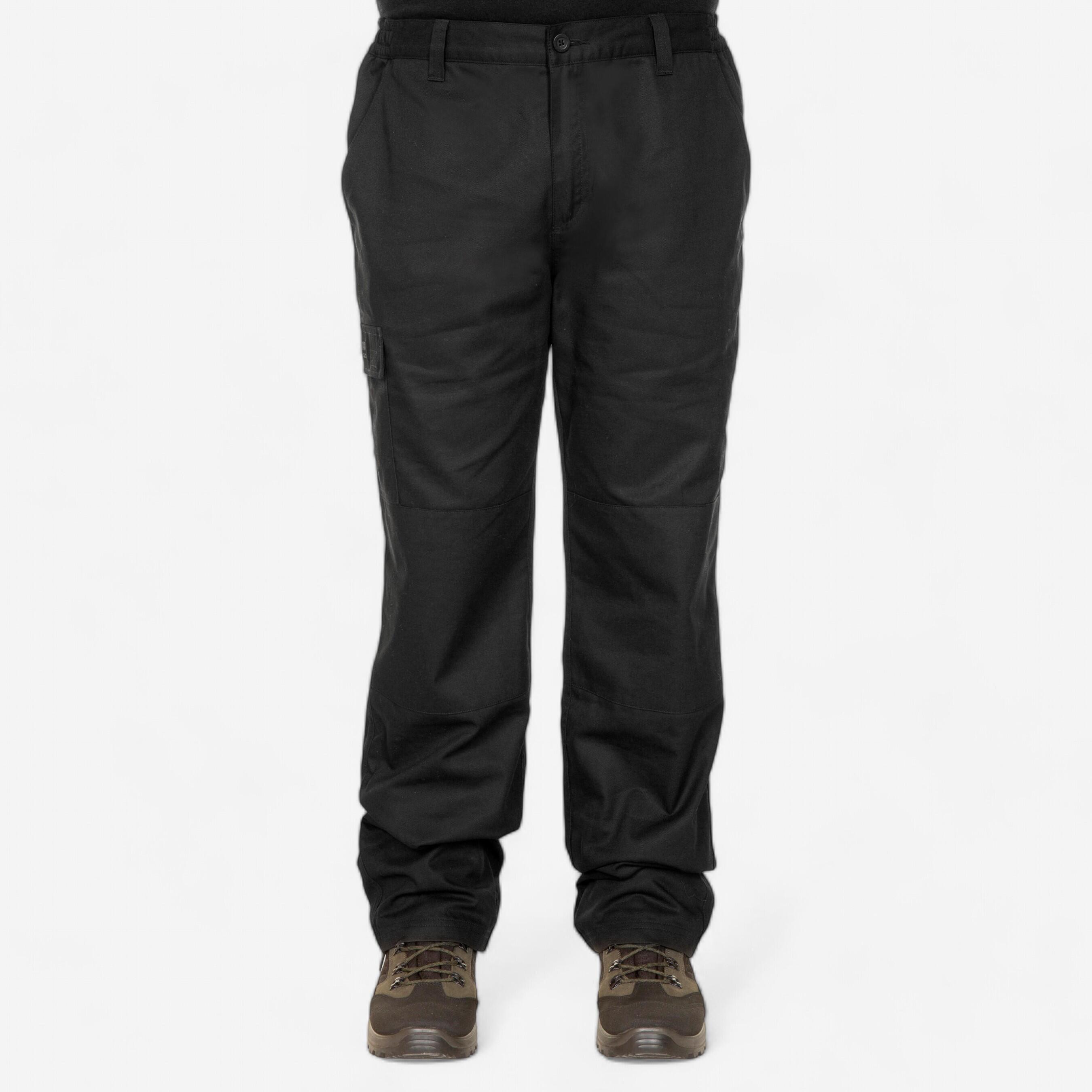 WARM HUNTING TROUSERS 100 - BLACK 2/11