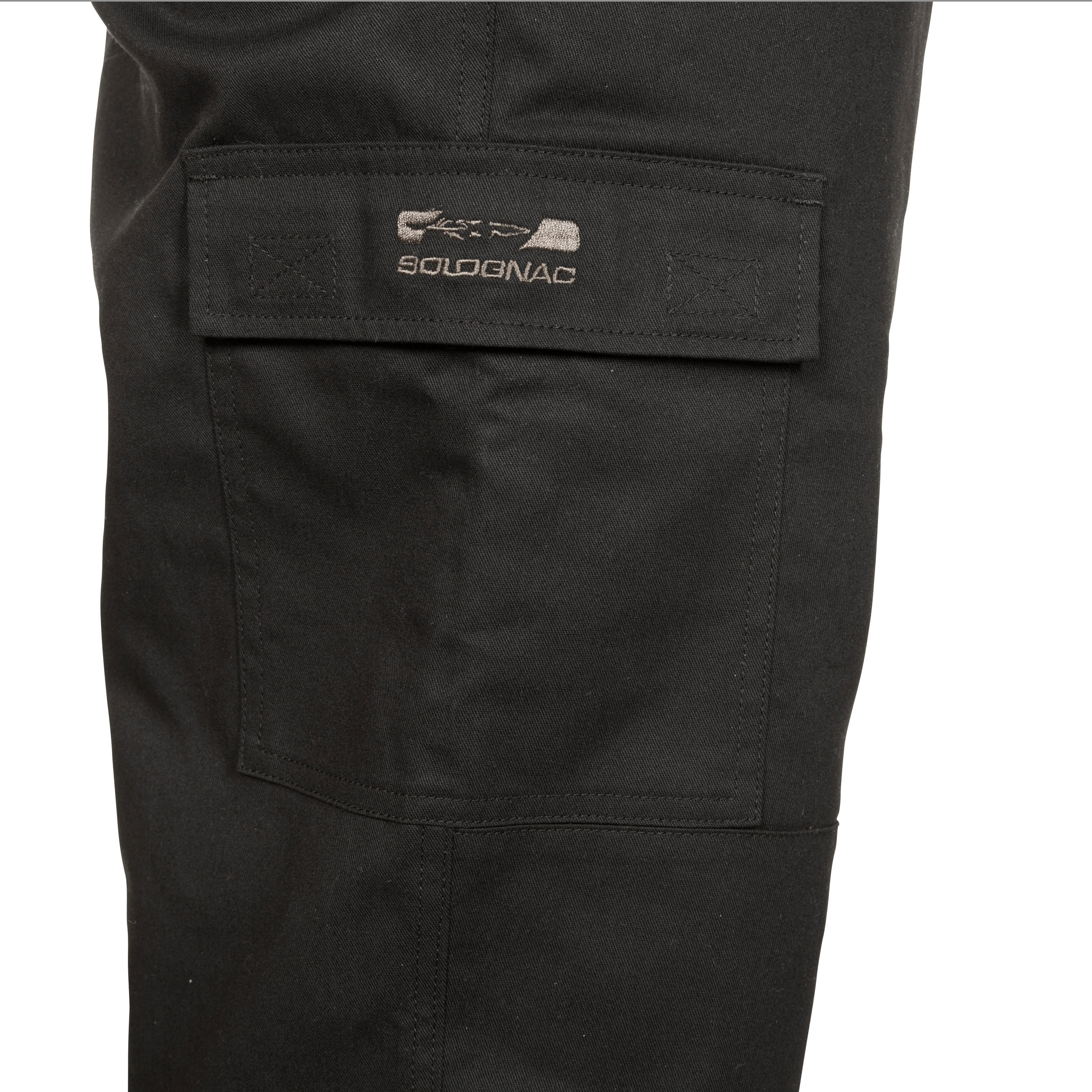 WARM HUNTING TROUSERS 100 - BLACK 9/11