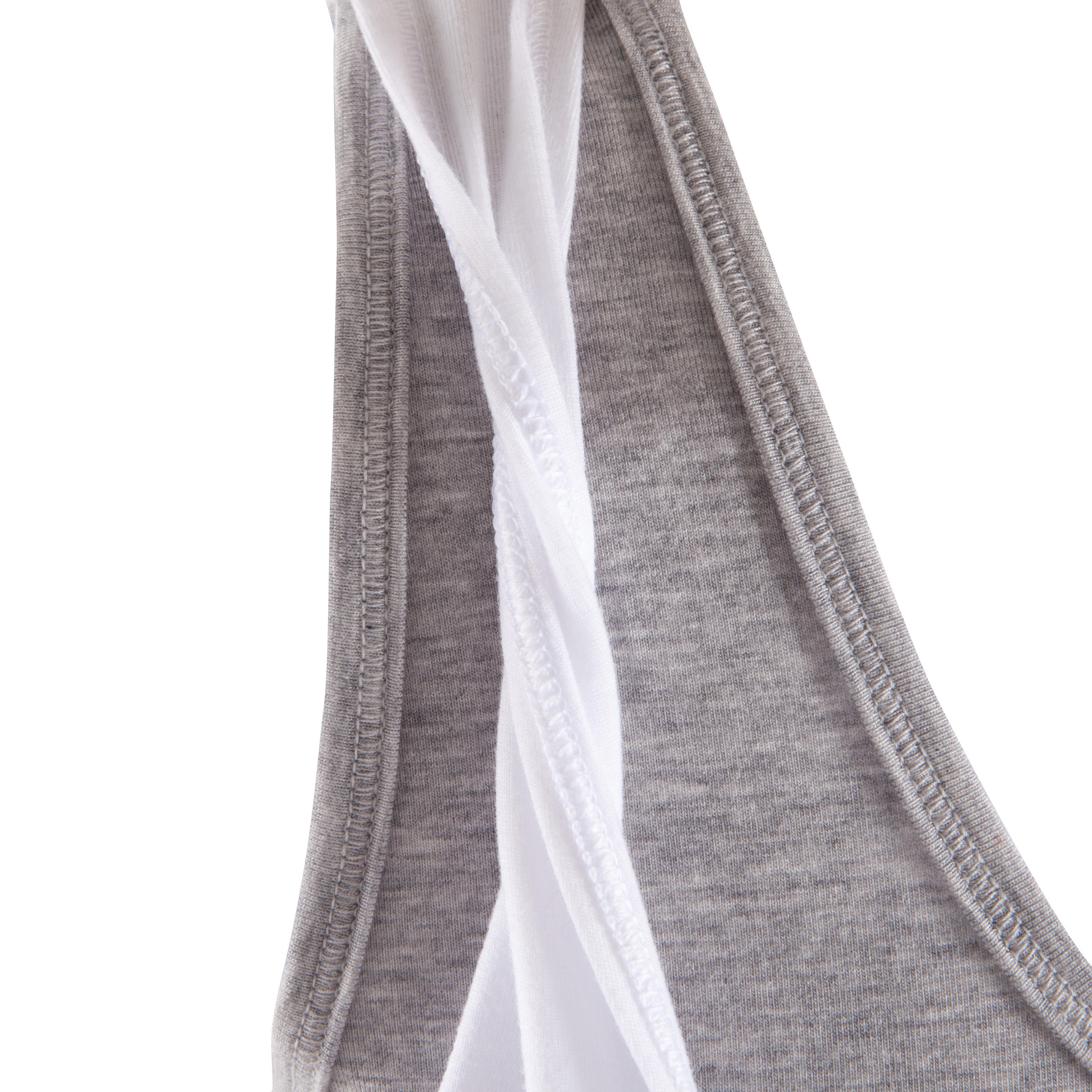 Women's Yoga Tank Top - White/Grey 11/12