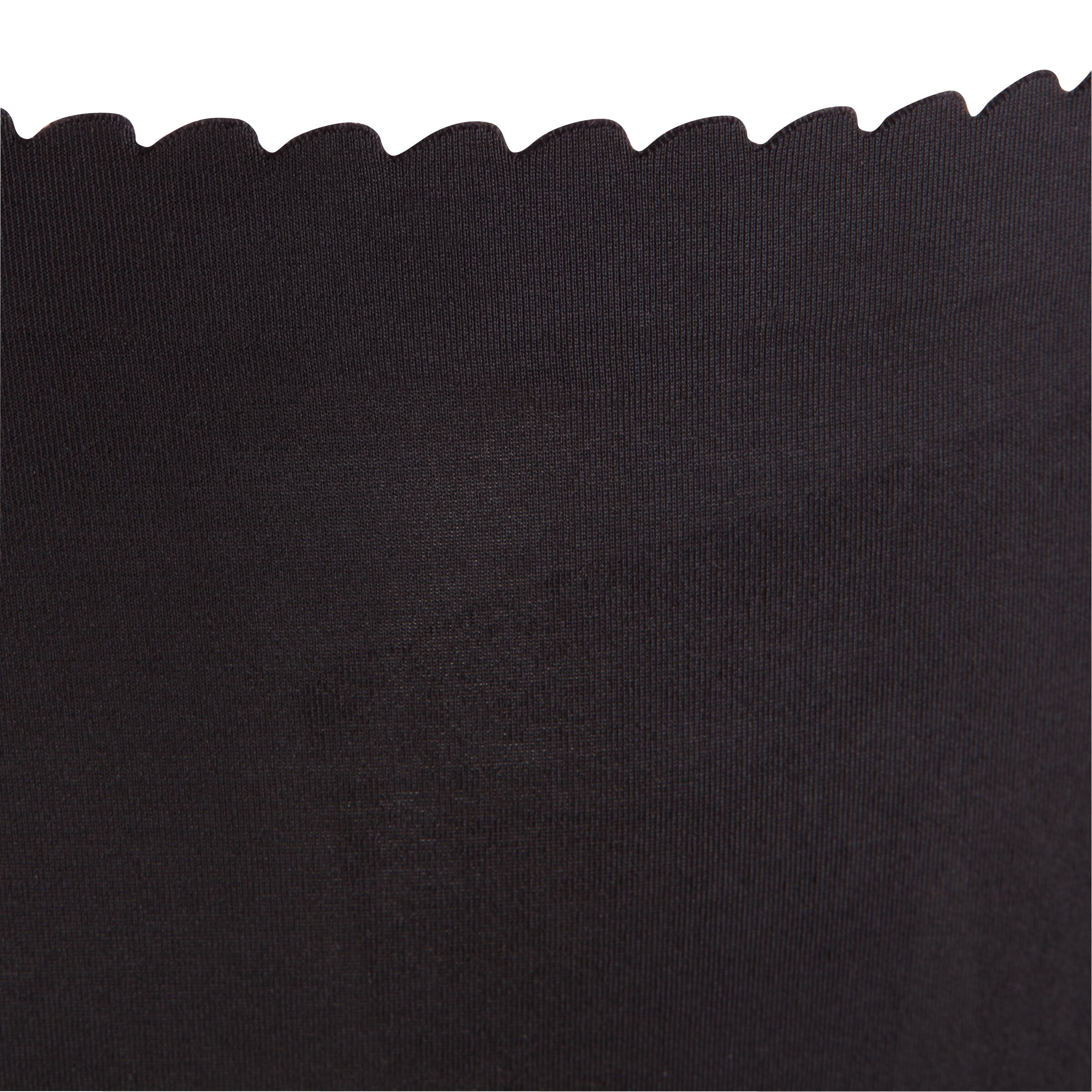 Women's Breathable Fitness Tanga - Black 7/8