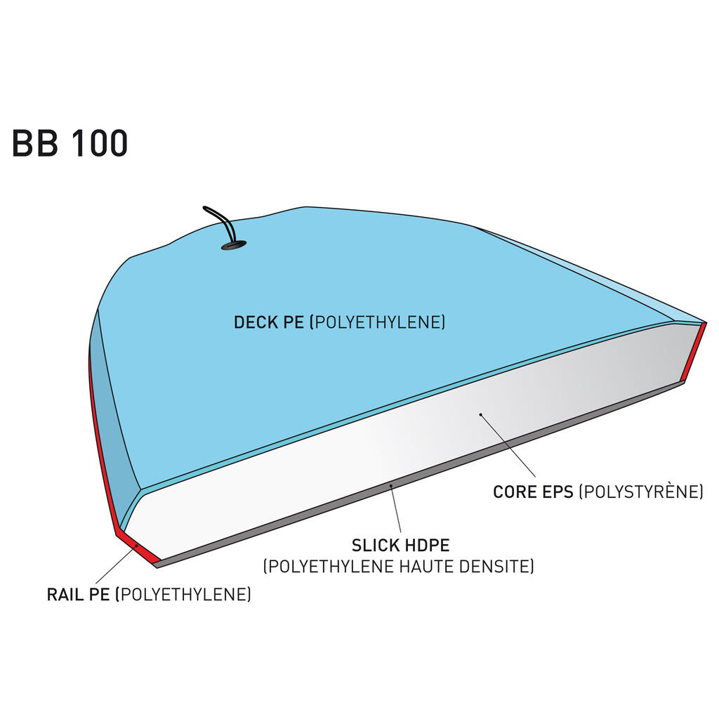 100 Bodyboard M (38