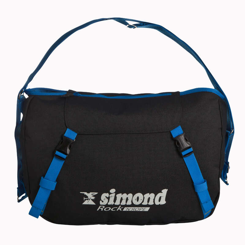 SIMOND CLIMBING ROPE BAG ROCK'N ROPE BLACK Decathlon