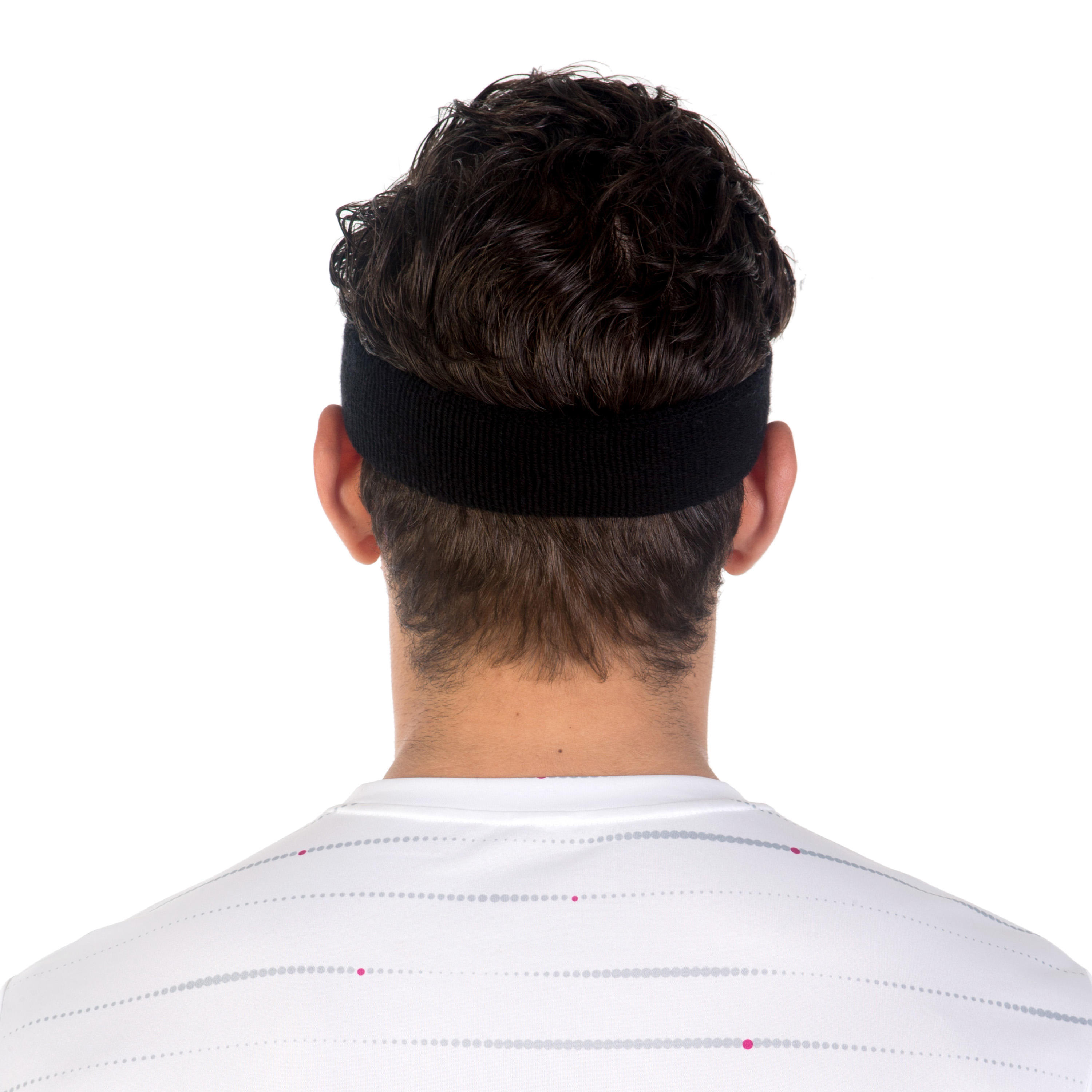 Stirnband Tennis TB 100 schwarz 13/15