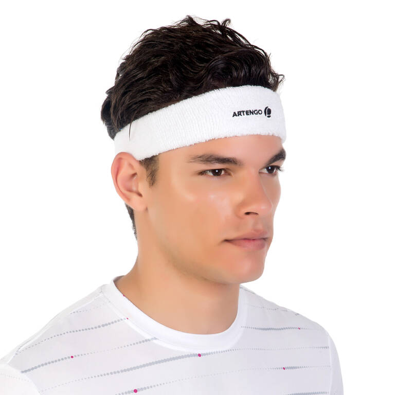 TB 100 Tennis Headband - White