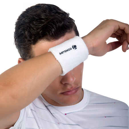 POIGNET TENNIS ARTENGO TP 100 BLANC