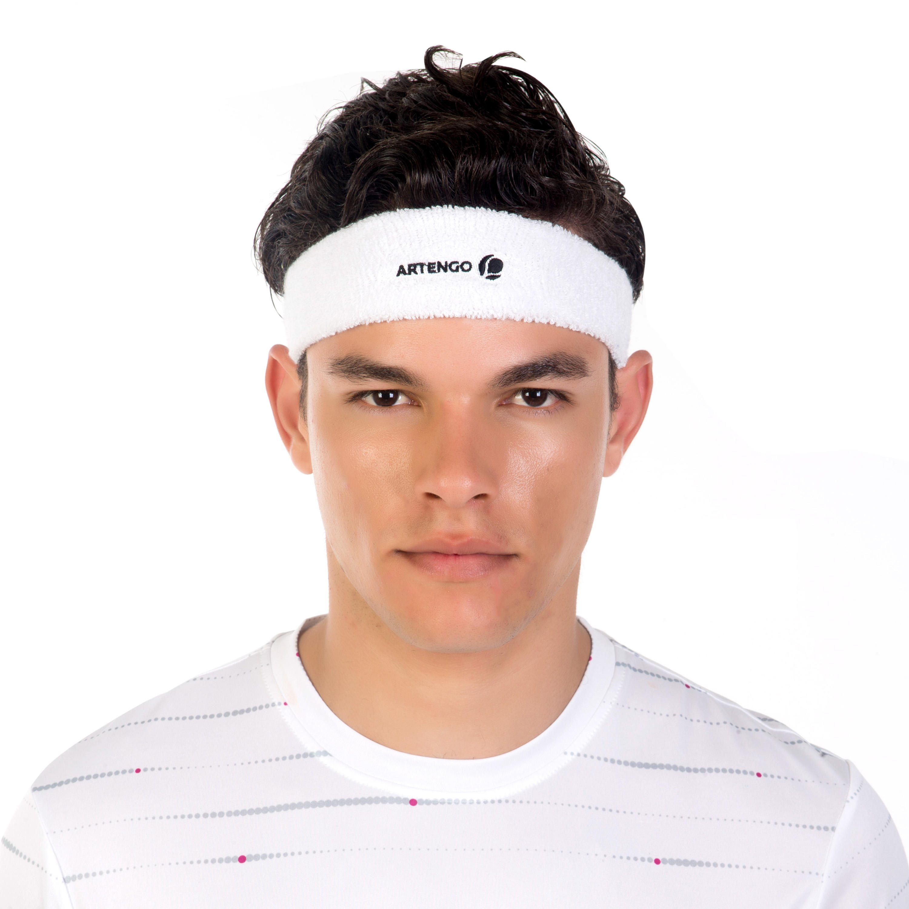 BANDEAU TENNIS ARTENGO TB 100 BLANC 4/9