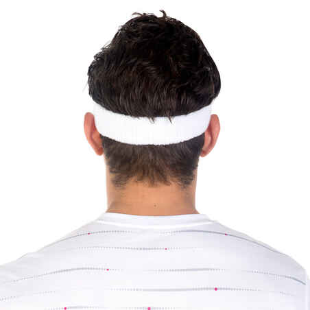 TB 100 Tennis Headband - White