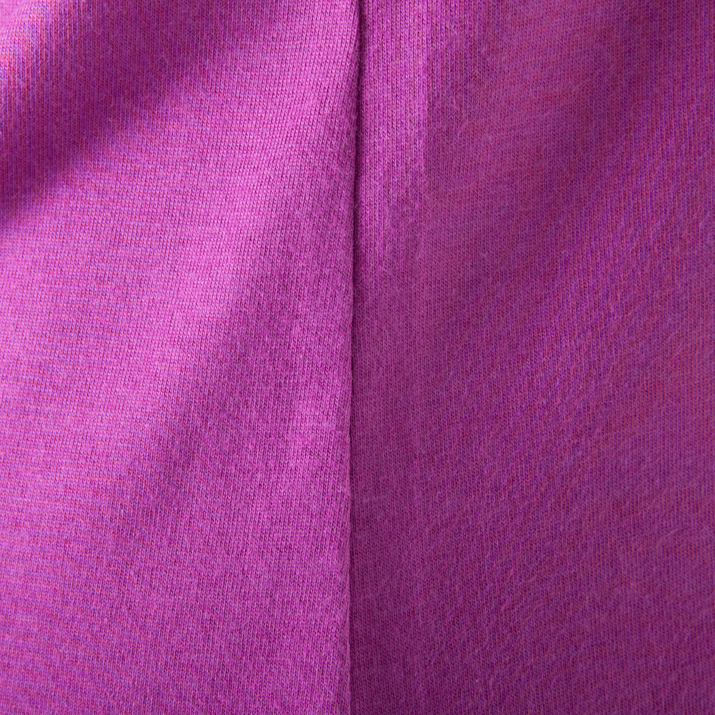Women's Short-Sleeved Fitness Print T-shirt - Dark Pink 9/11