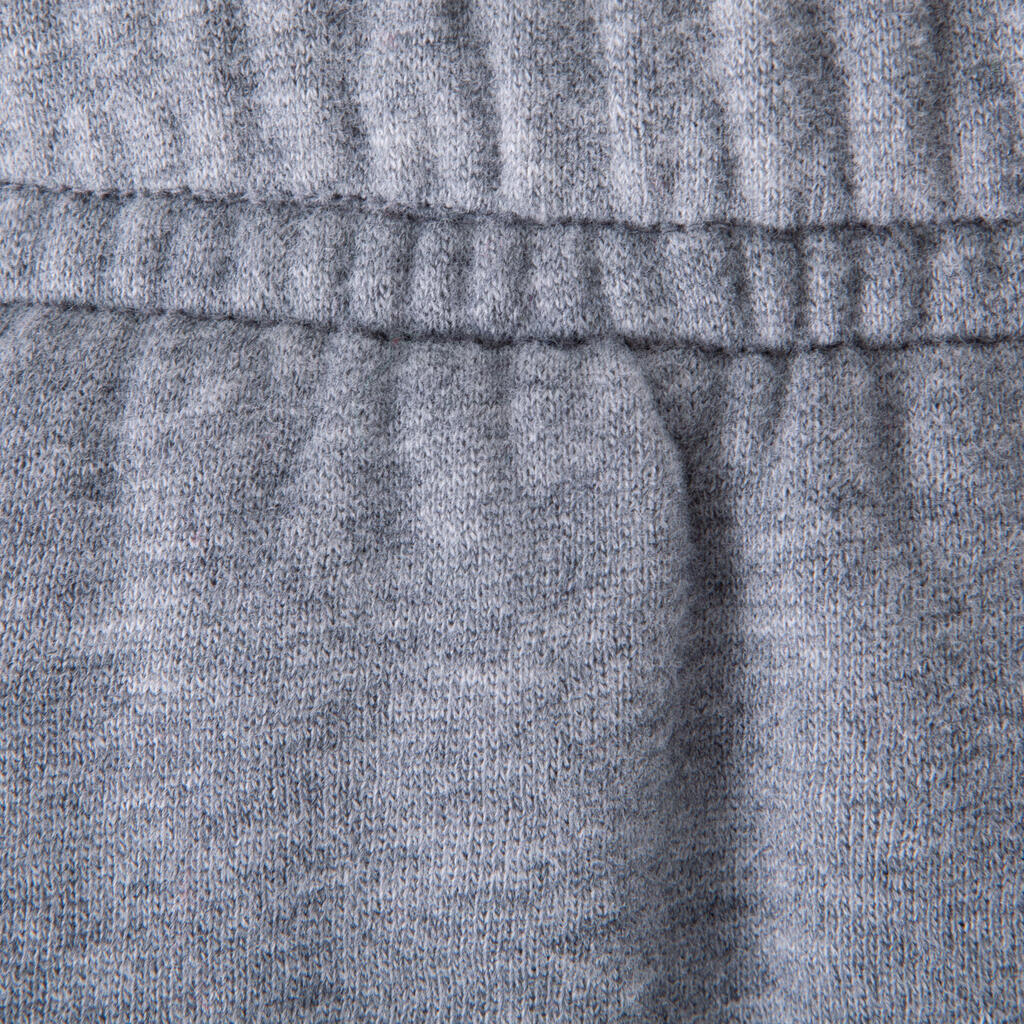 Jogginghose Loose Krafttraining Herren, hellgrau