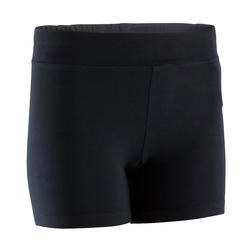 Short court FIT+ 500 slim Gym & Pilates femme noir