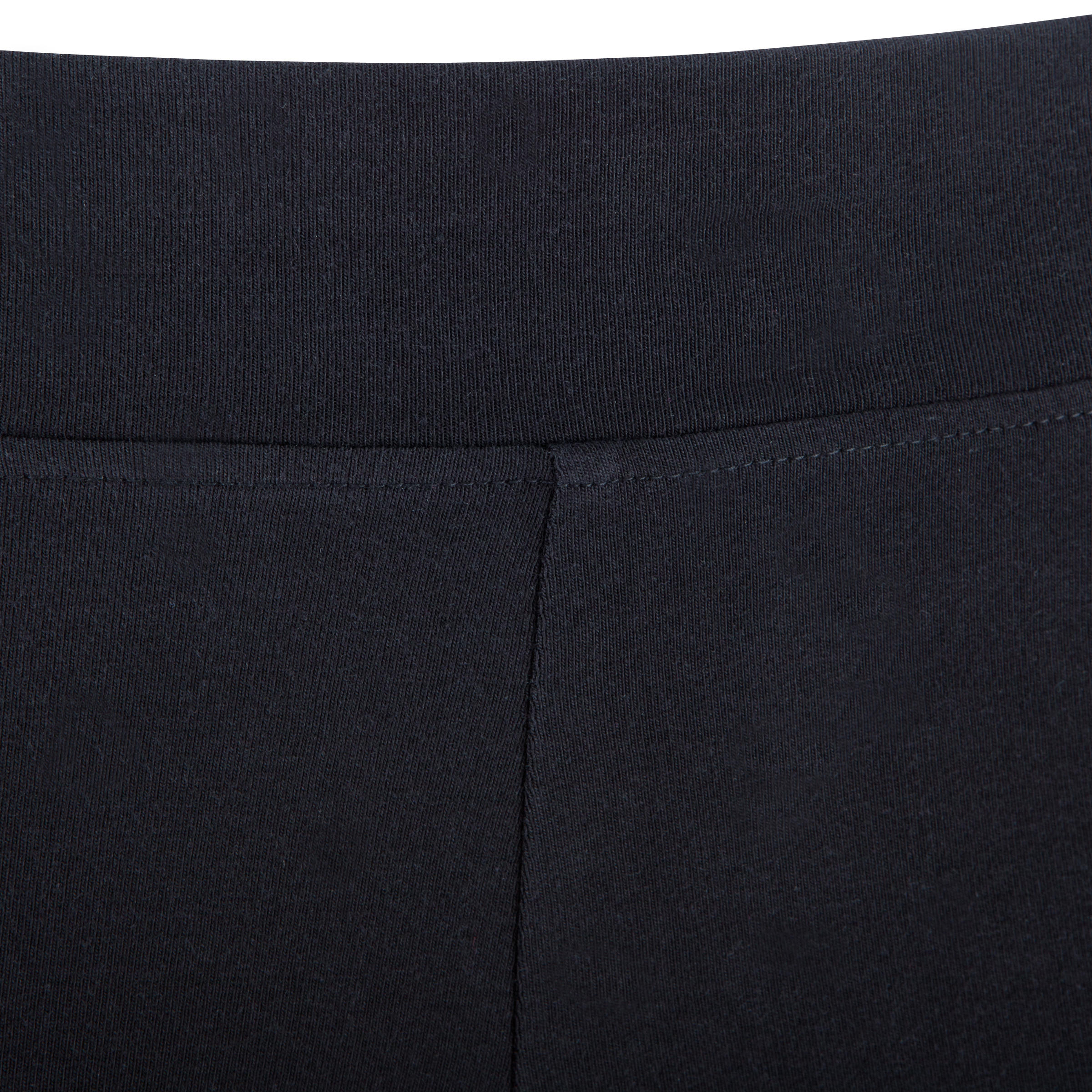 Fit+ 500 Women's Slim-Fit Gym & Pilates Shorts - Black 7/10