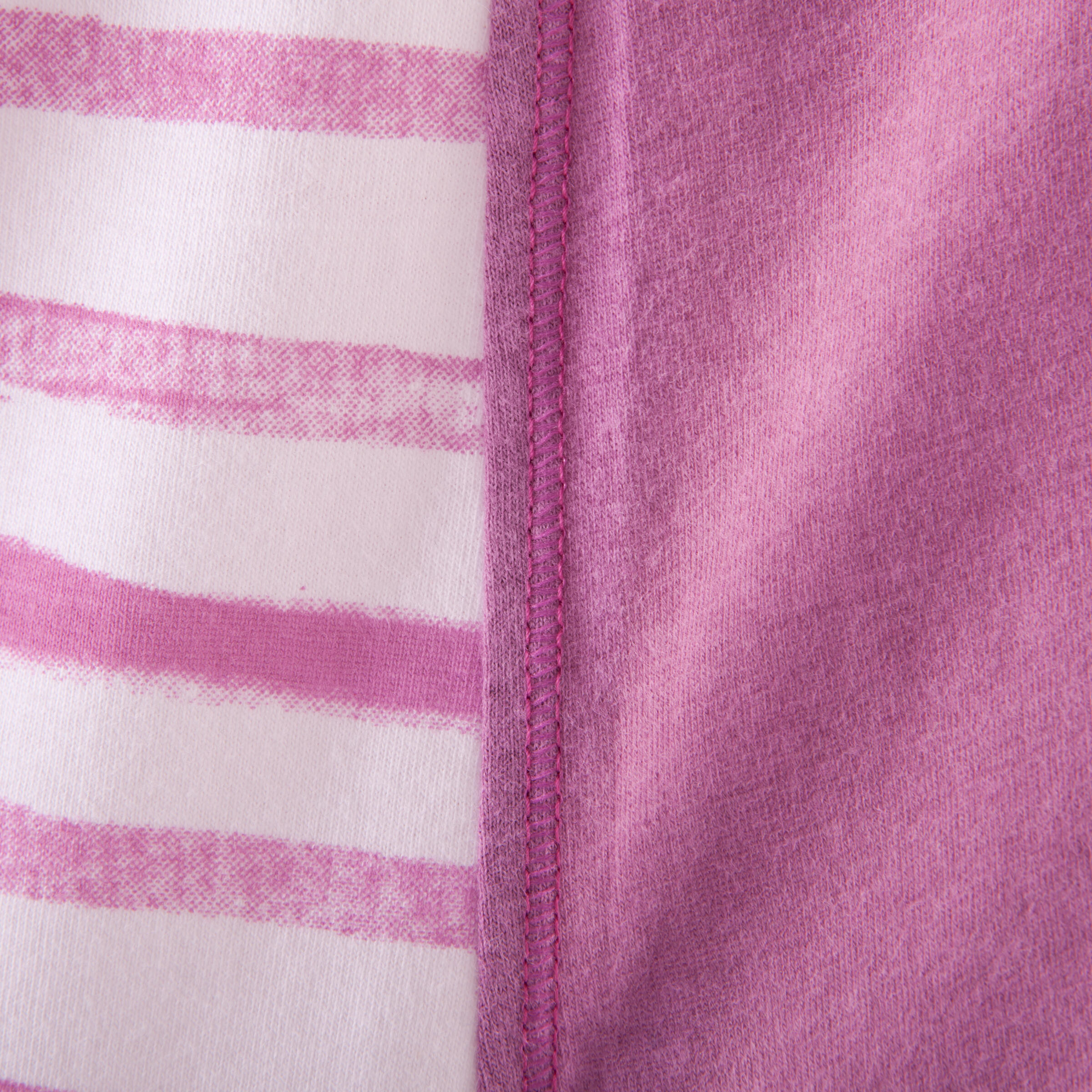 Women's Fitness Tank Top - Two-Toned Mauve/Mauve Stripe 10/12