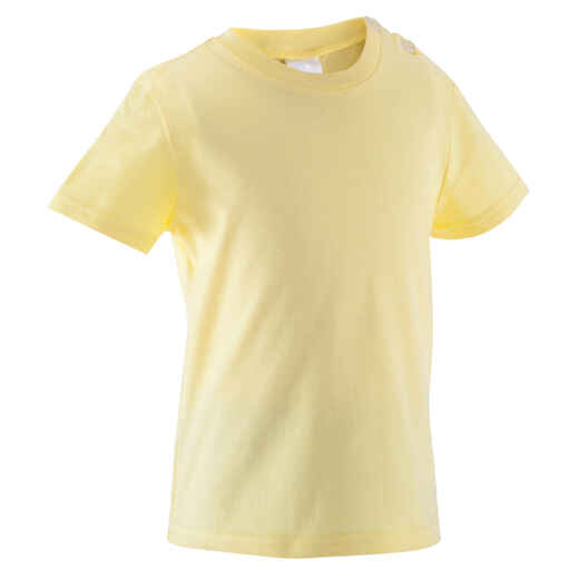 
      Tričko s krátkym rukáVOM Baby gym žlté 
  