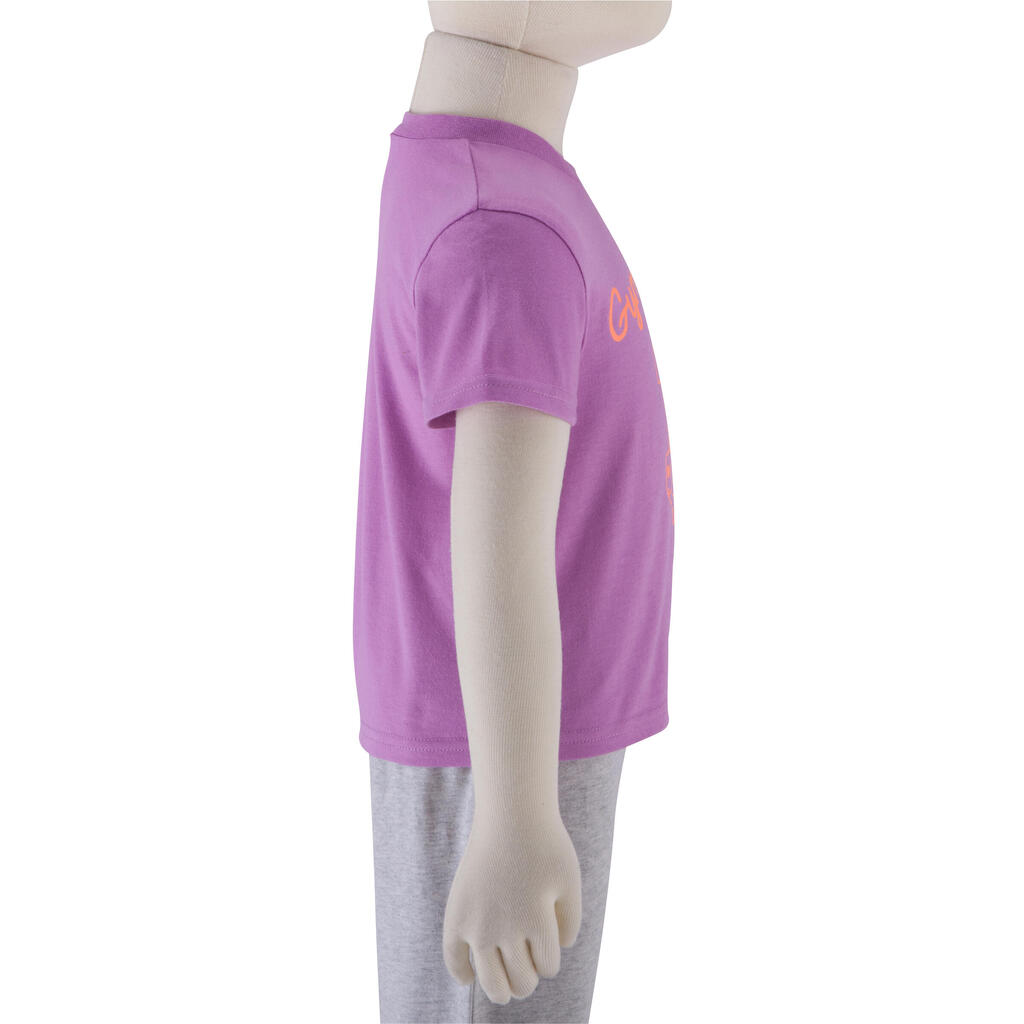 T-Shirt Baumwolle Baby, violett