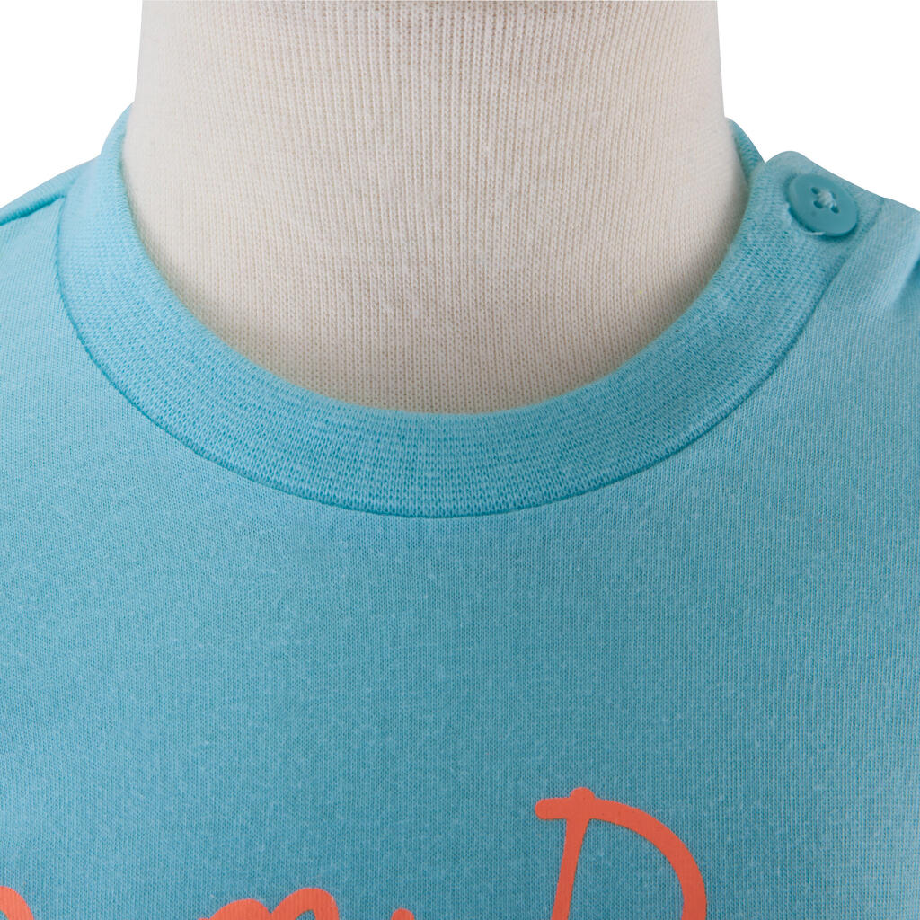 T-Shirt Baumwolle Baby, violett