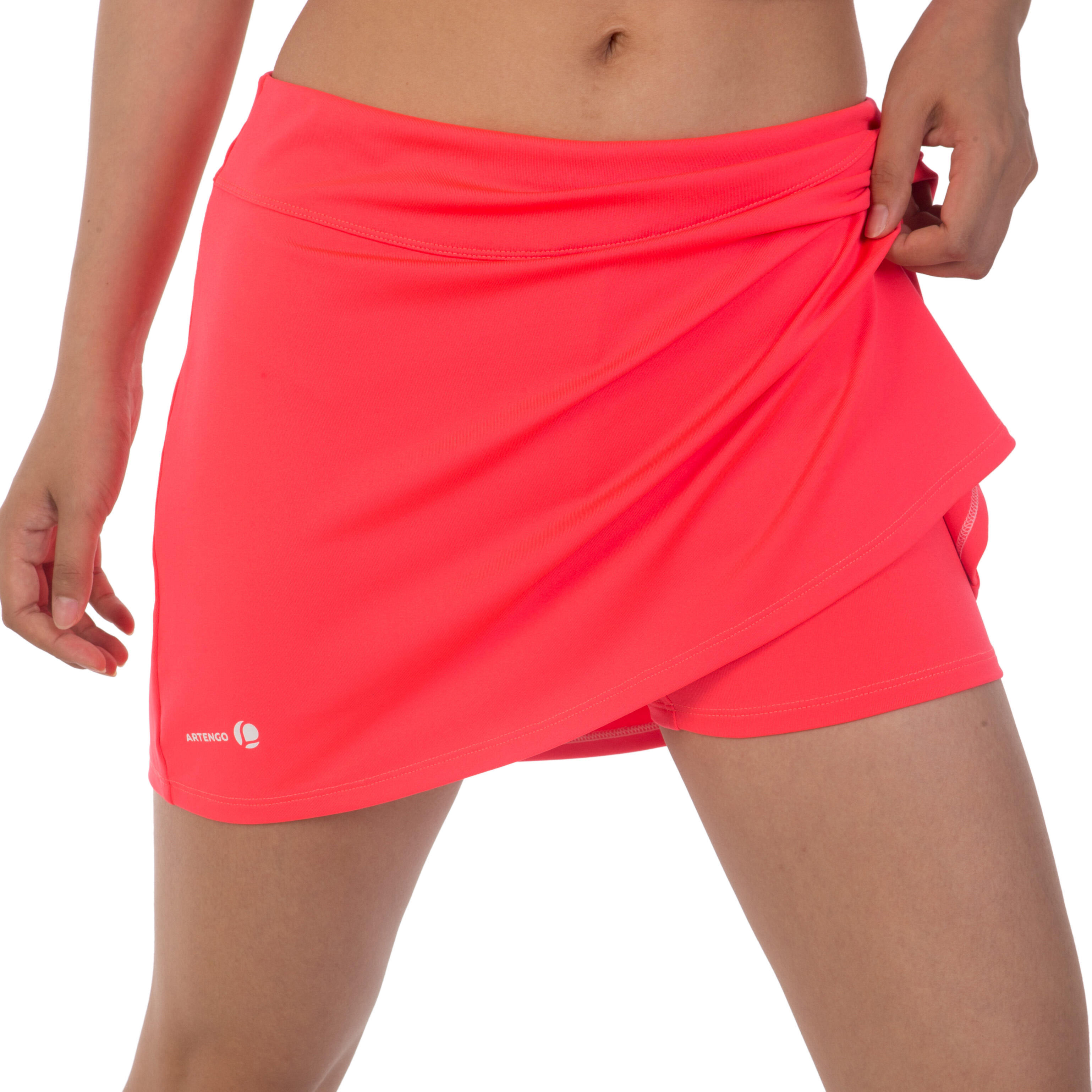 700 Women's Tennis Badminton Padel Table Tennis Squash Skirt - Pink