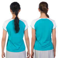 730 Women's Tennis Badminton Padel Table Tennis and Squash T-shirt - Green