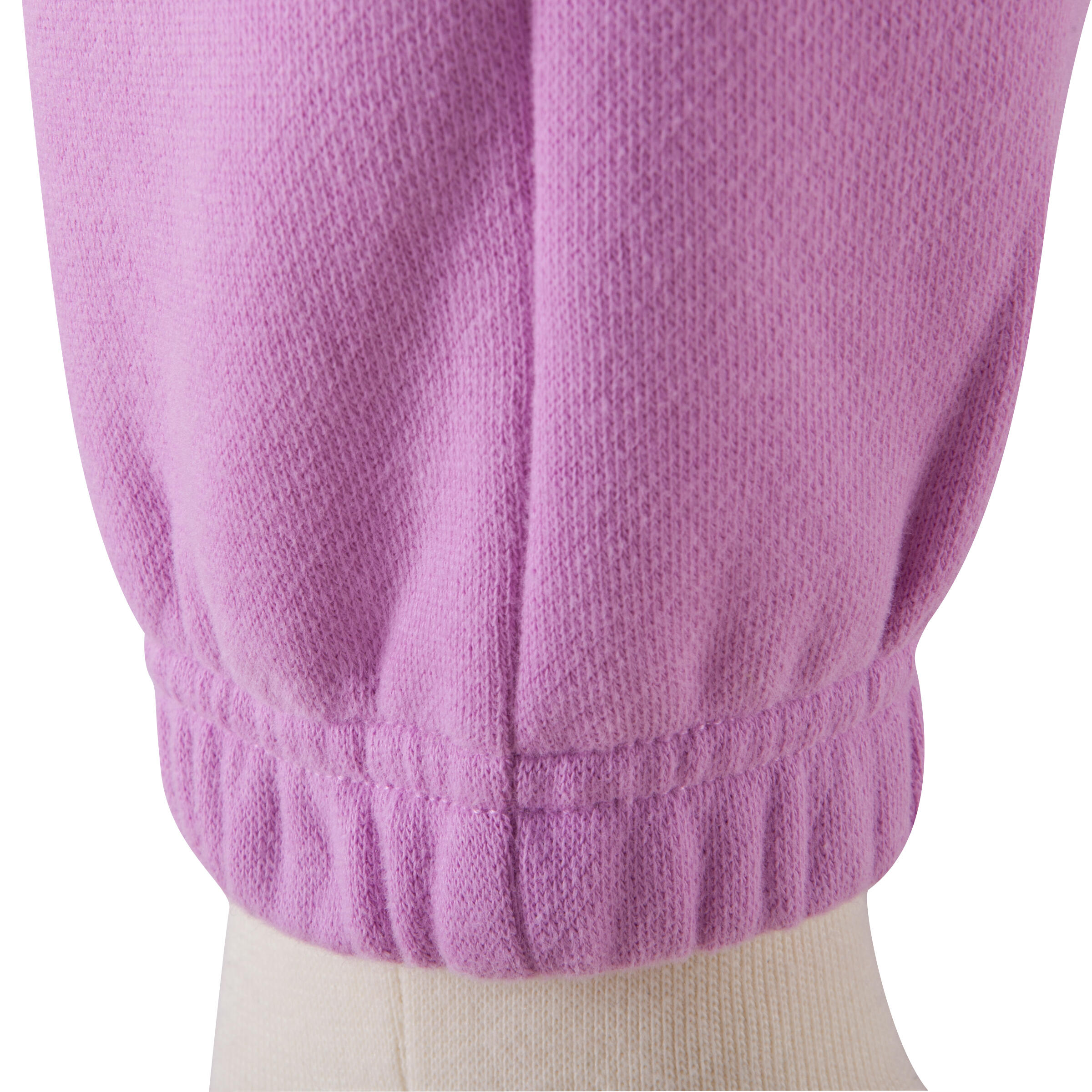 Trainingshose Baumwolle Baby, violett 4/12
