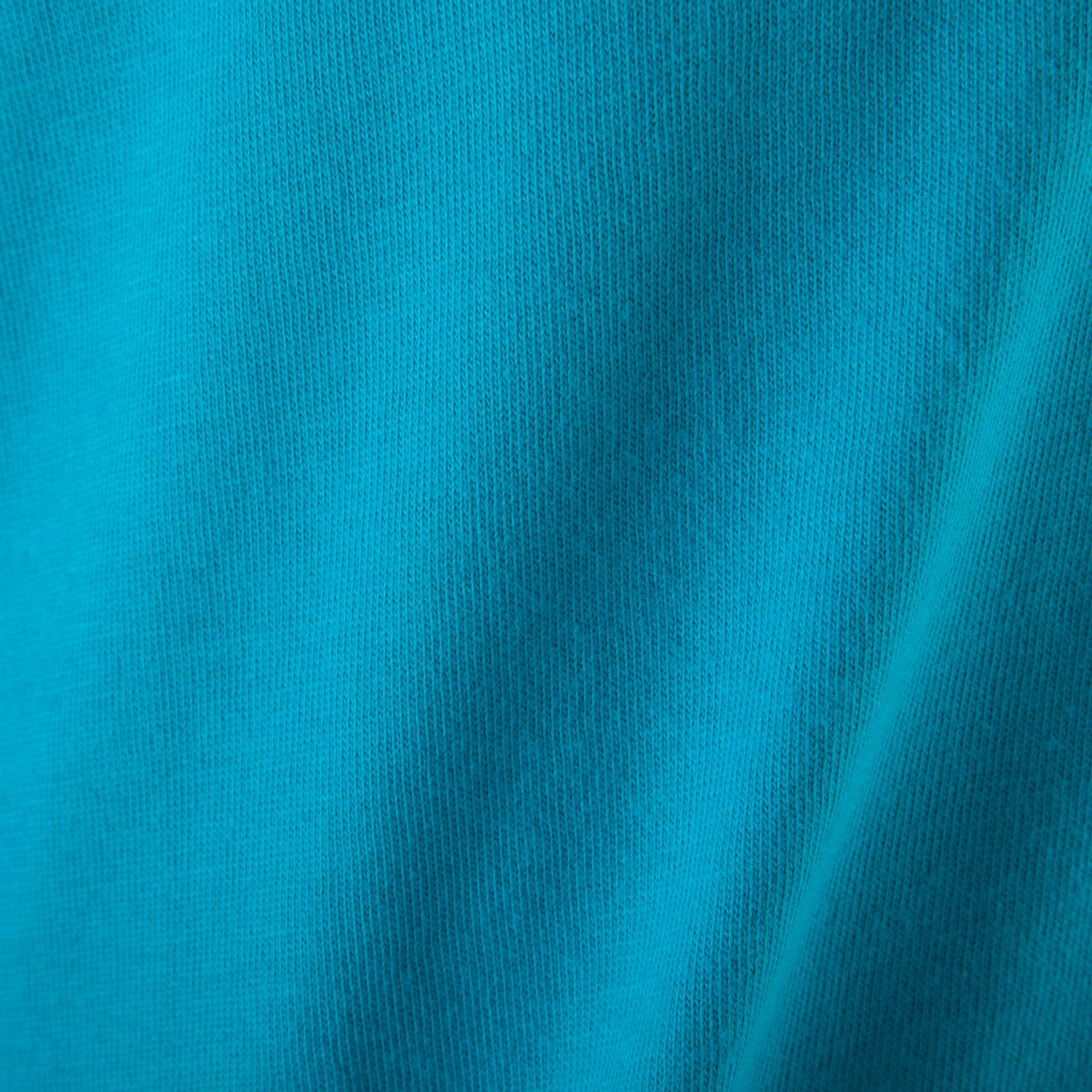 Baby Short-Sleeved Organic Cotton T-shirt - Turquoise 6/11