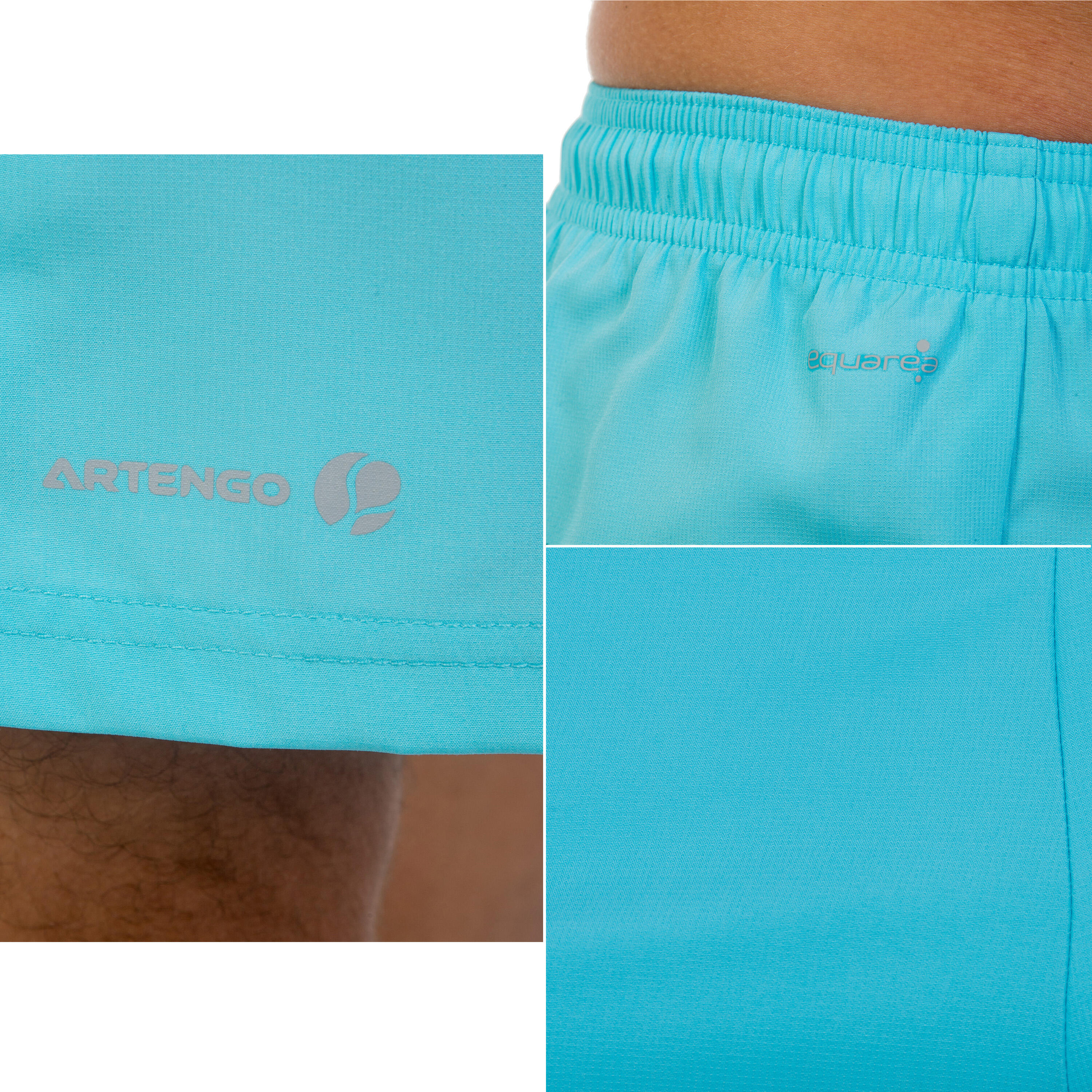 700 Tennis Badminton Padel Table Tennis Squash Shorts - Light Blue 5/8