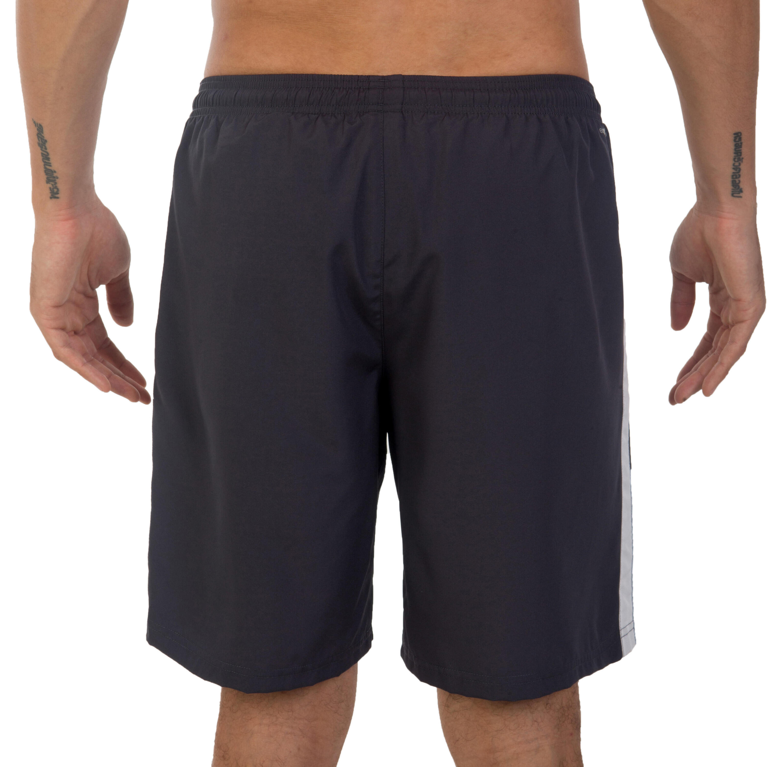 730 Tennis Badminton Padel Ping Pong Squash Shorts - Grey/white 7/8